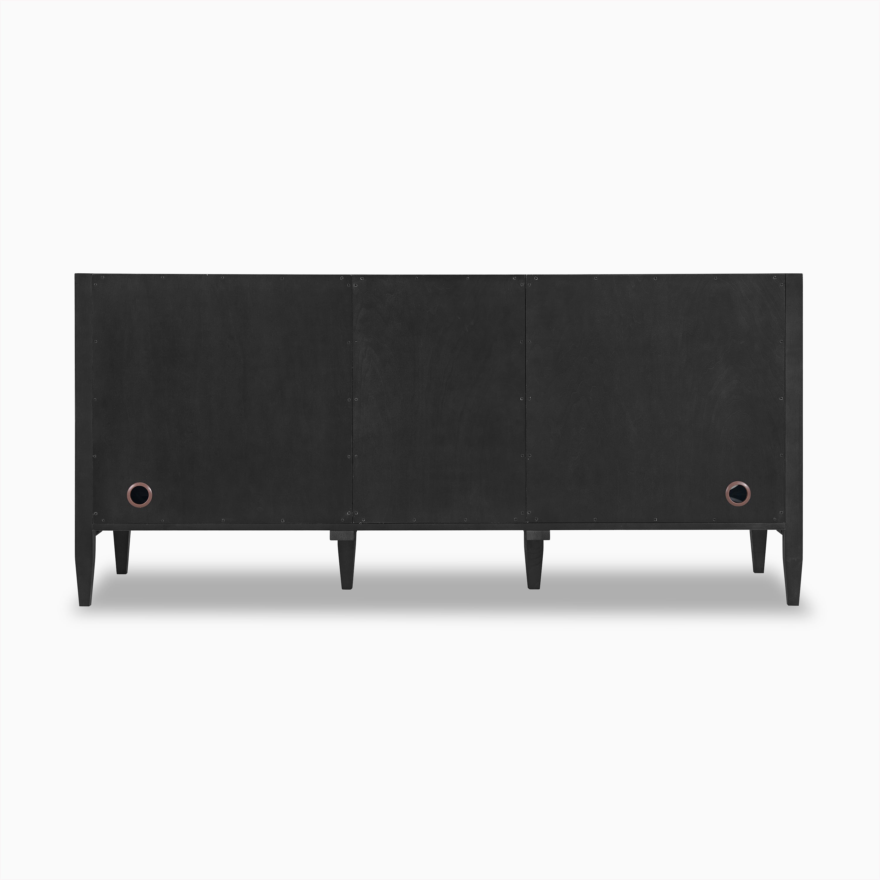 Sasha 72" Double Vanity in Carbon Oak with 3 cm Eternal Jasmine Pearl Quartz Top