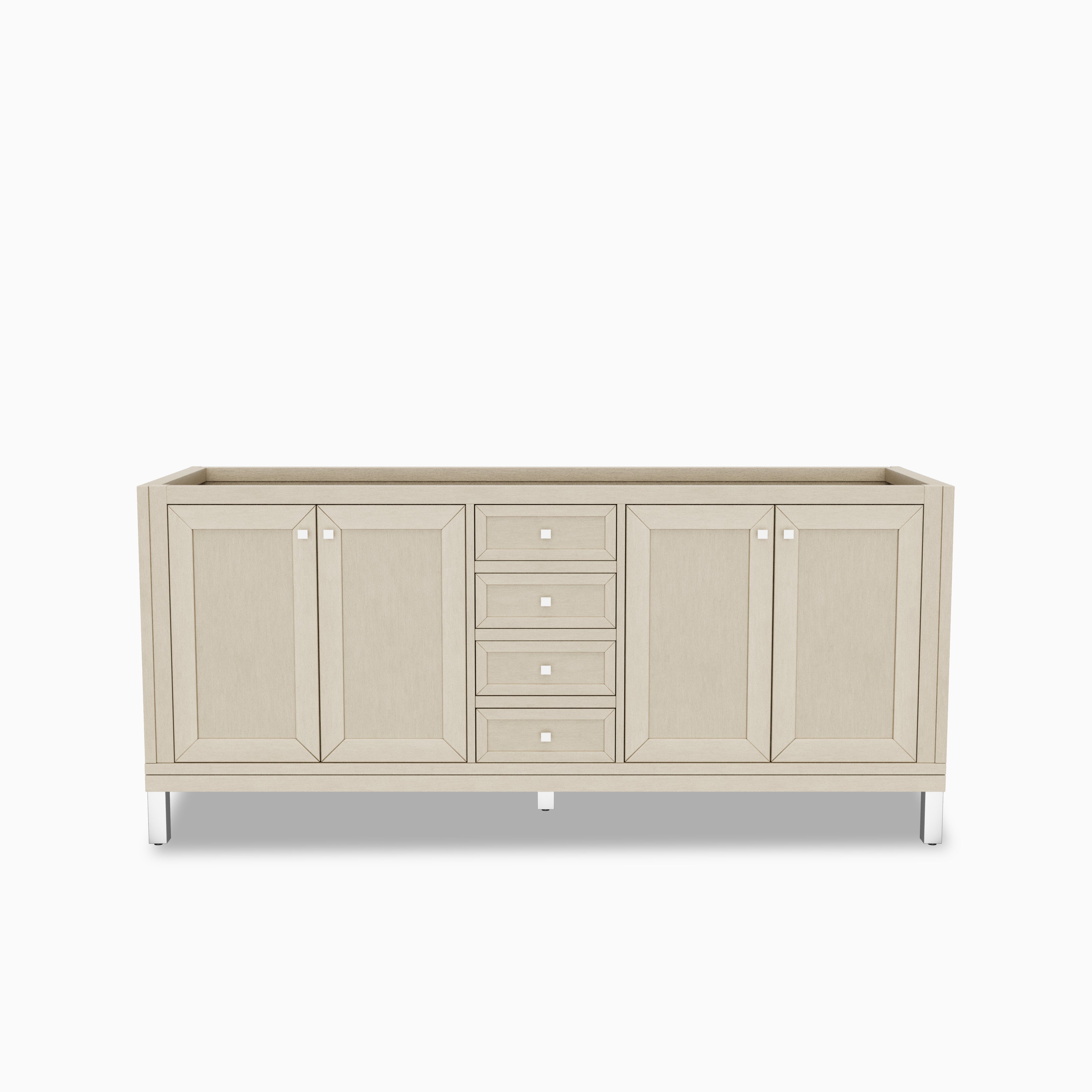 Janelle 72" Double Vanity in Walnut Whisper