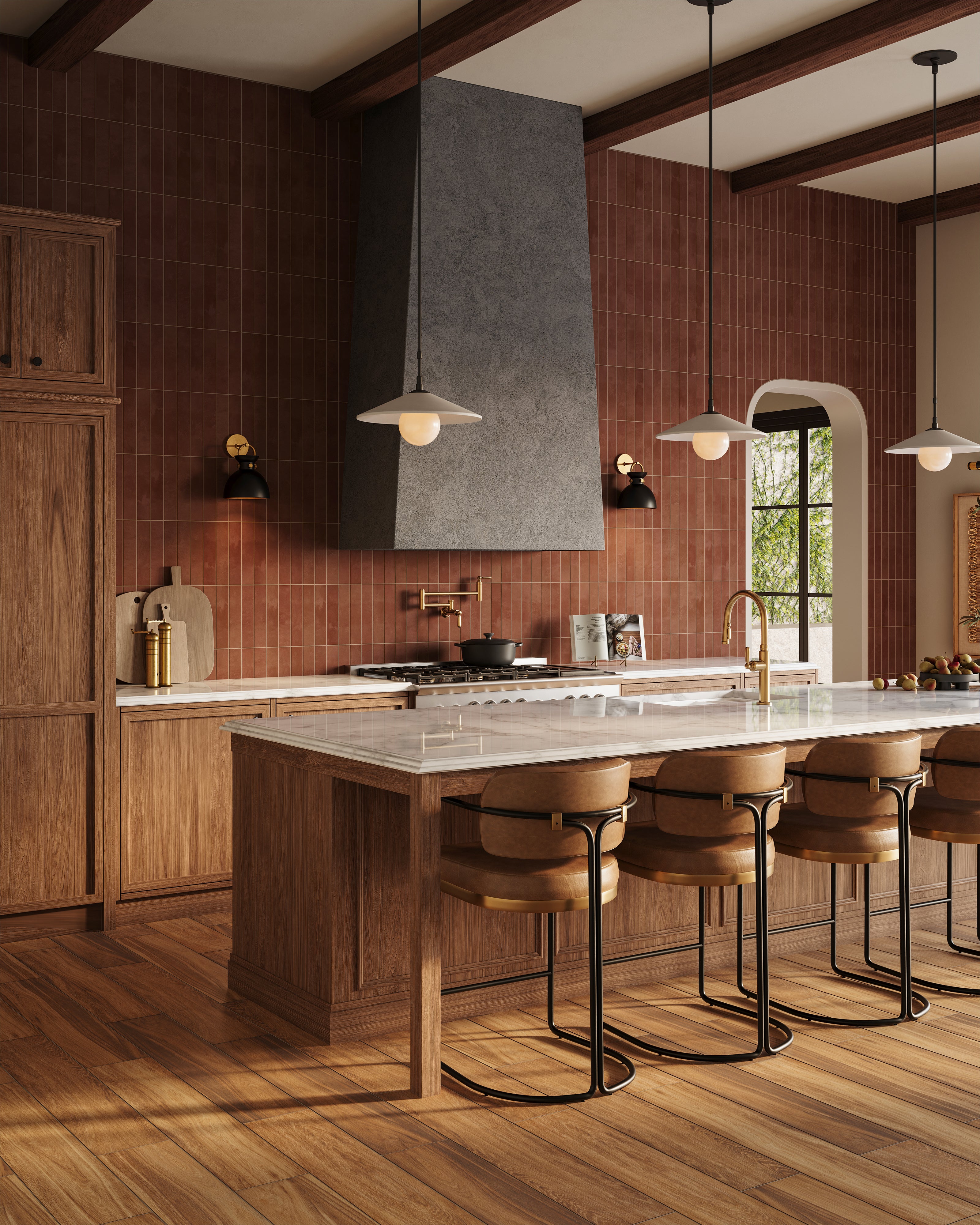 Owen 9" 1 Light Wall/Vanity Light in Aged Gold/Matte Black