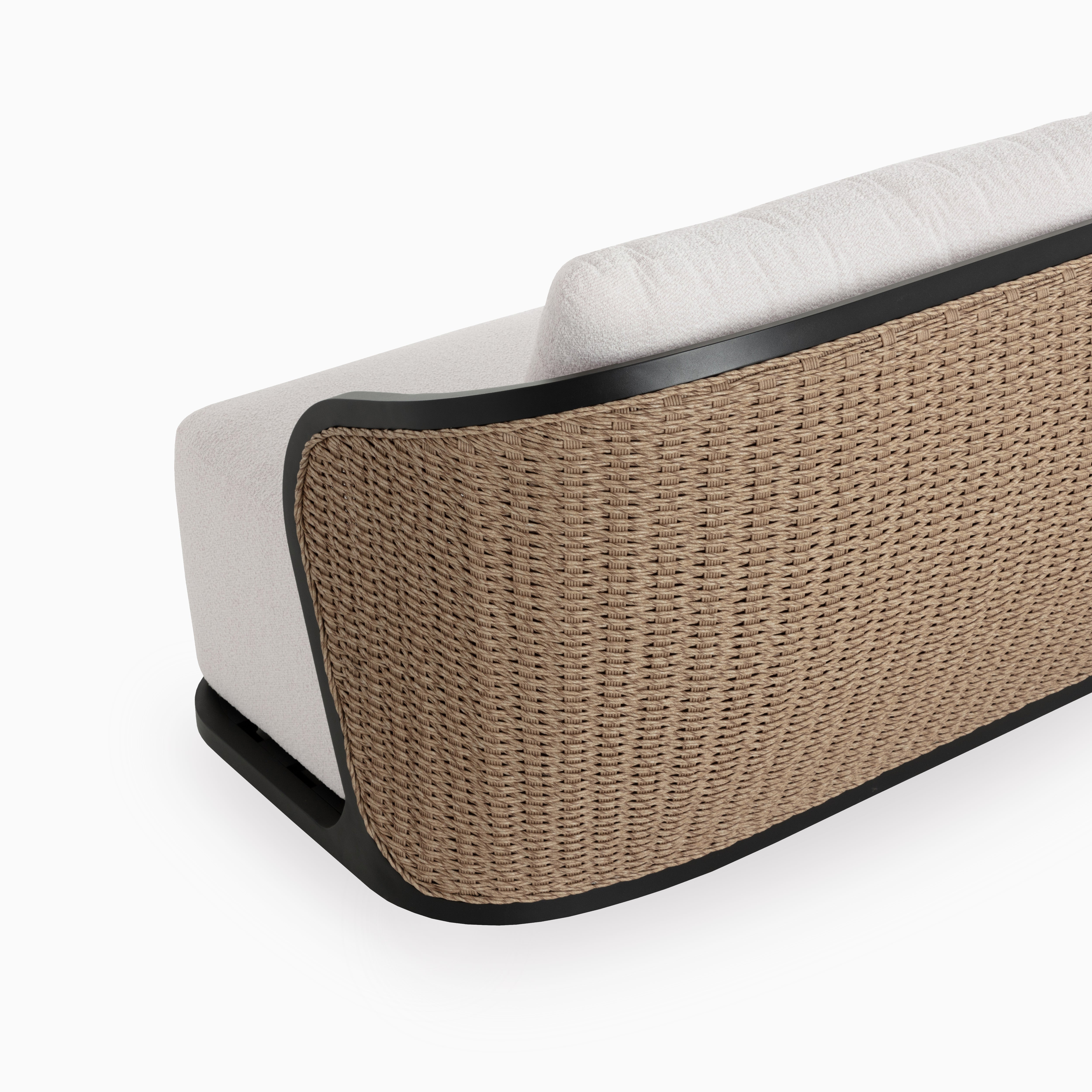 Sabine Outdoor Sofa in Cream
