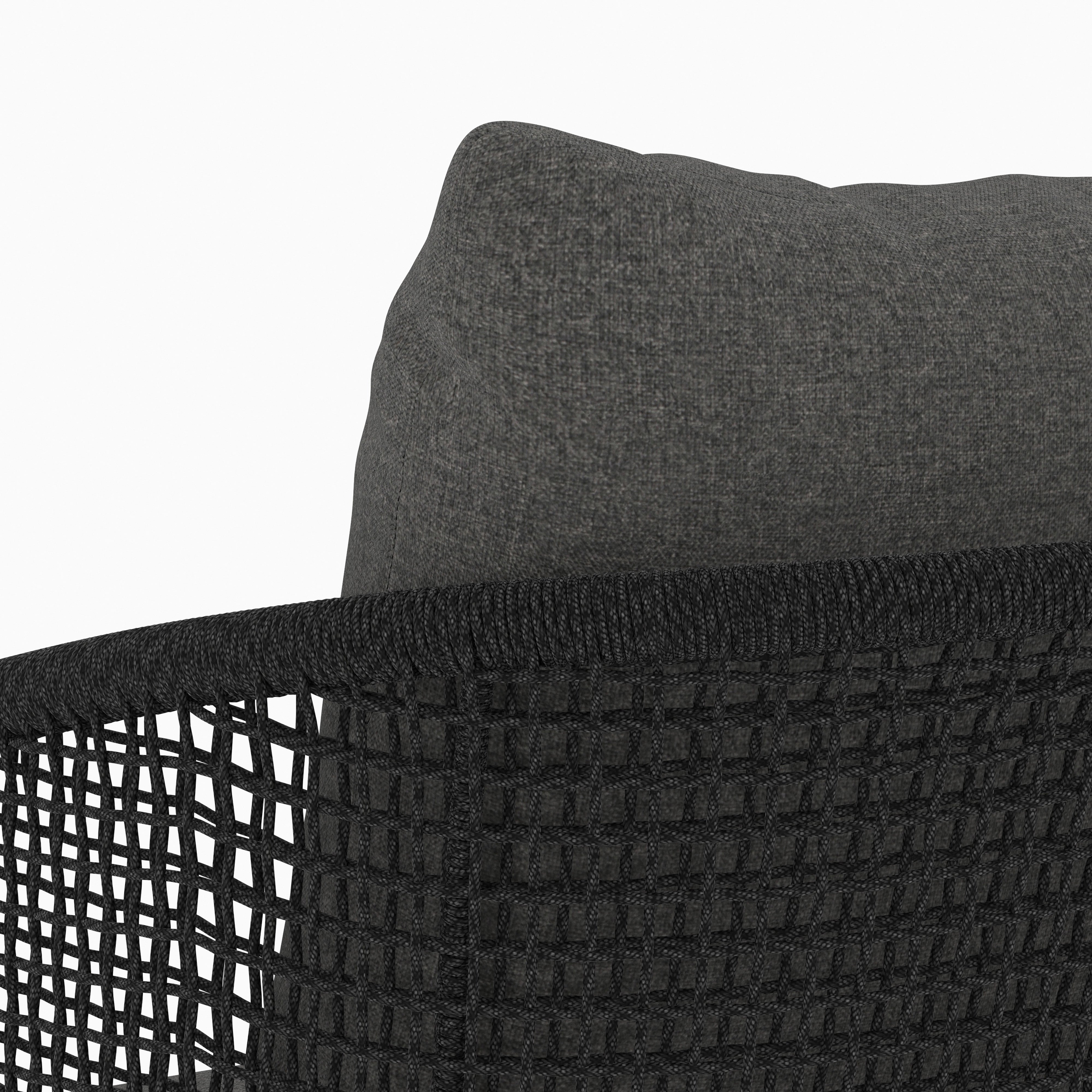 Mateo Outdoor Counter Stool in Grey