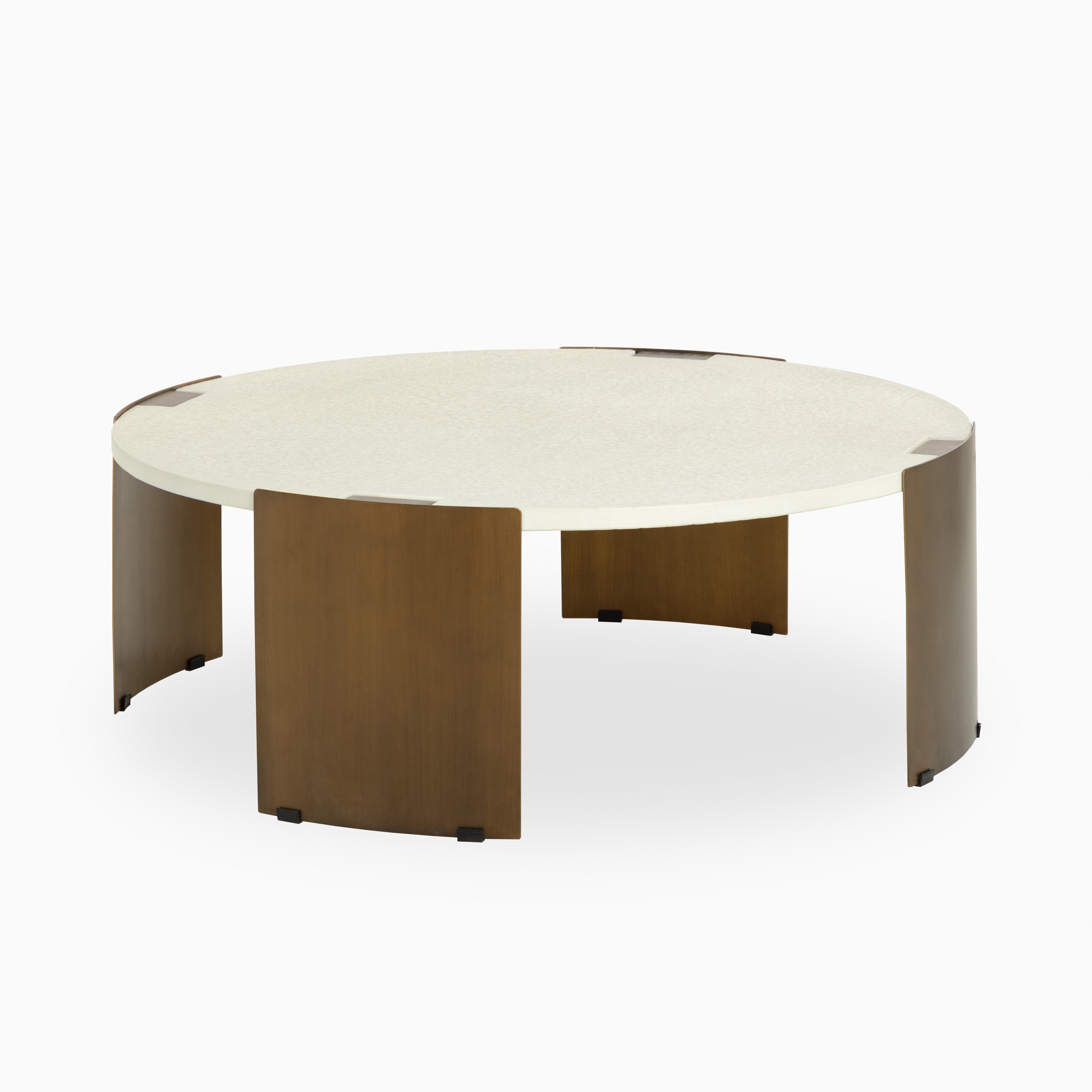 Remo Outdoor Coffee Table in Cream