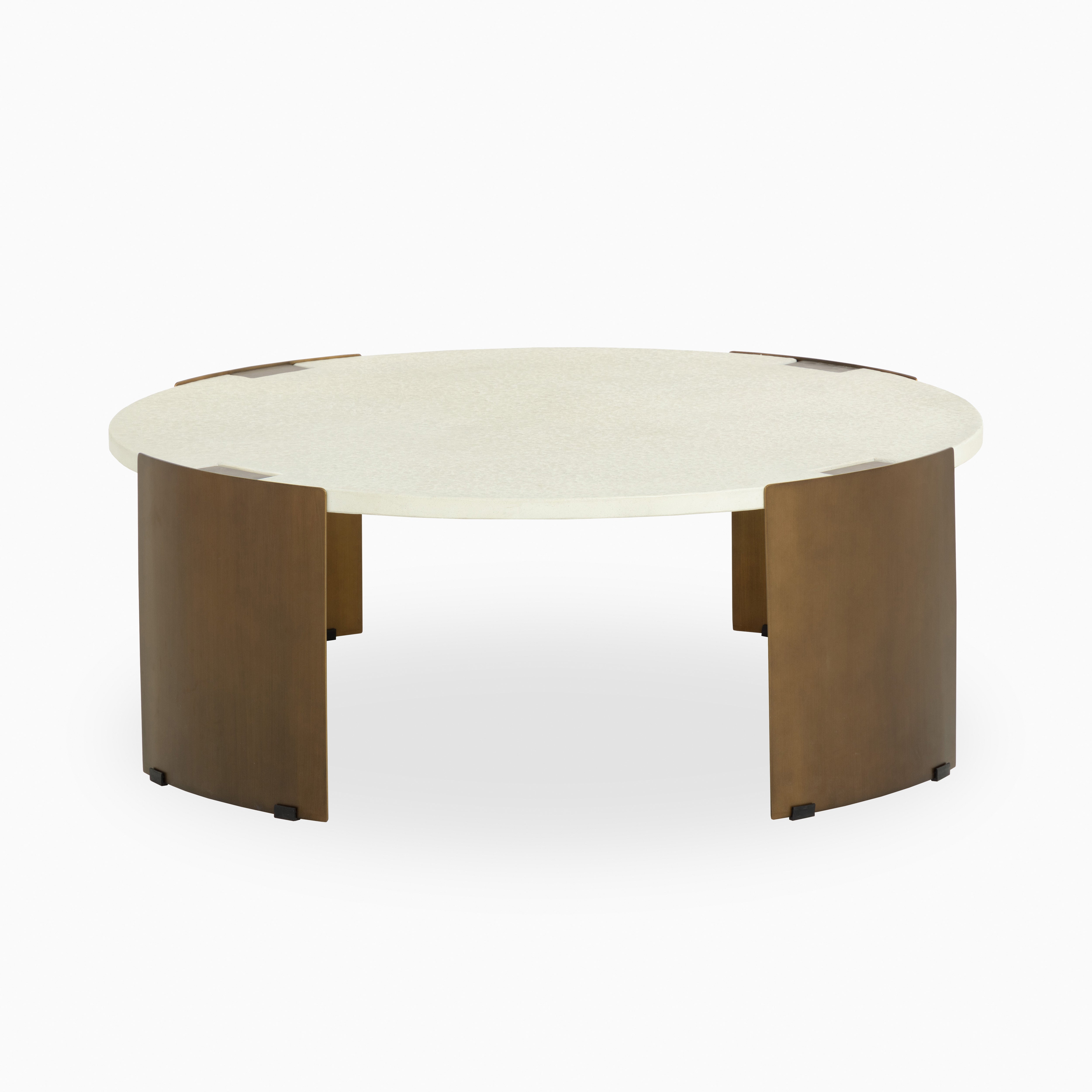 Remo Outdoor Coffee Table in Cream