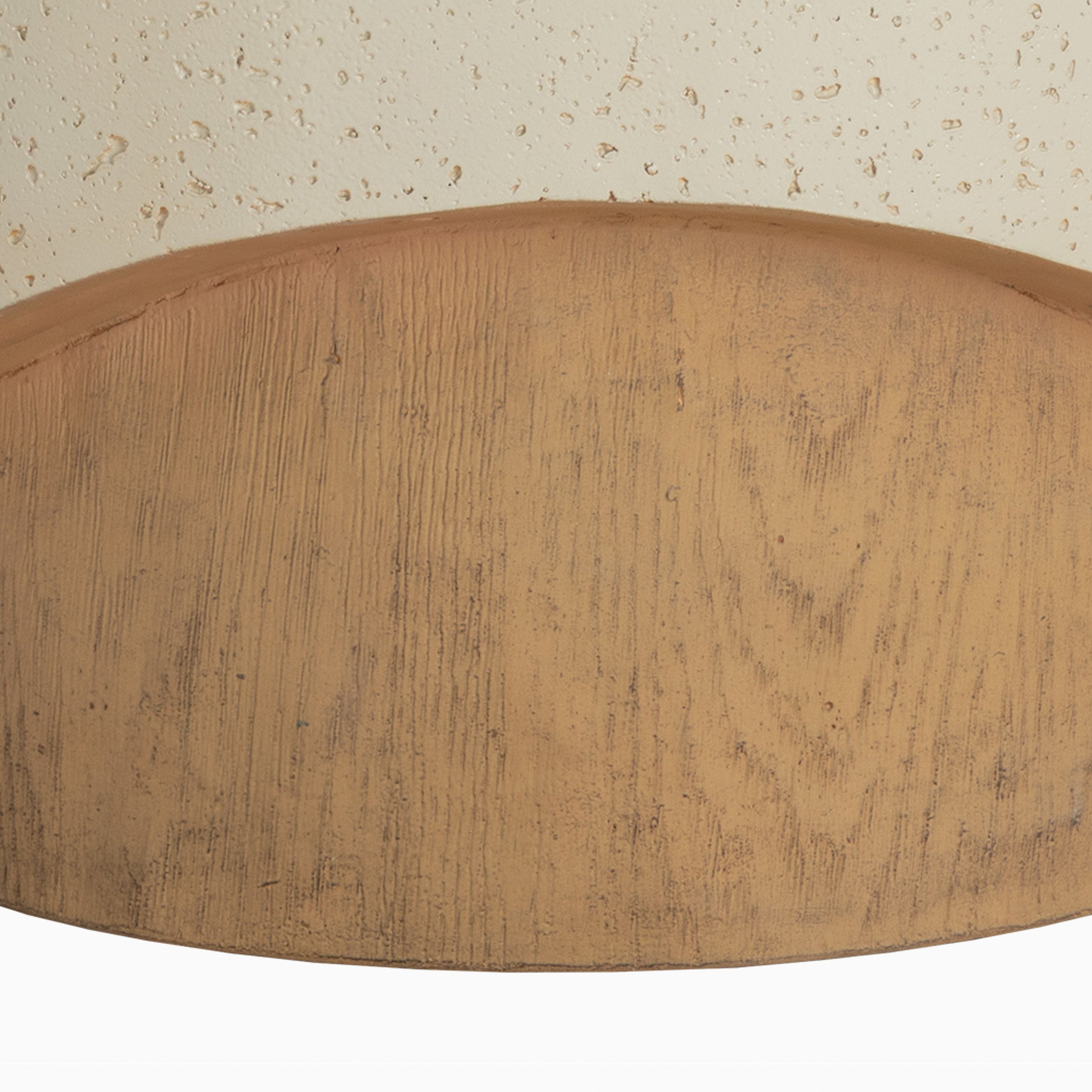 Cassian Outdoor End Table in Cream