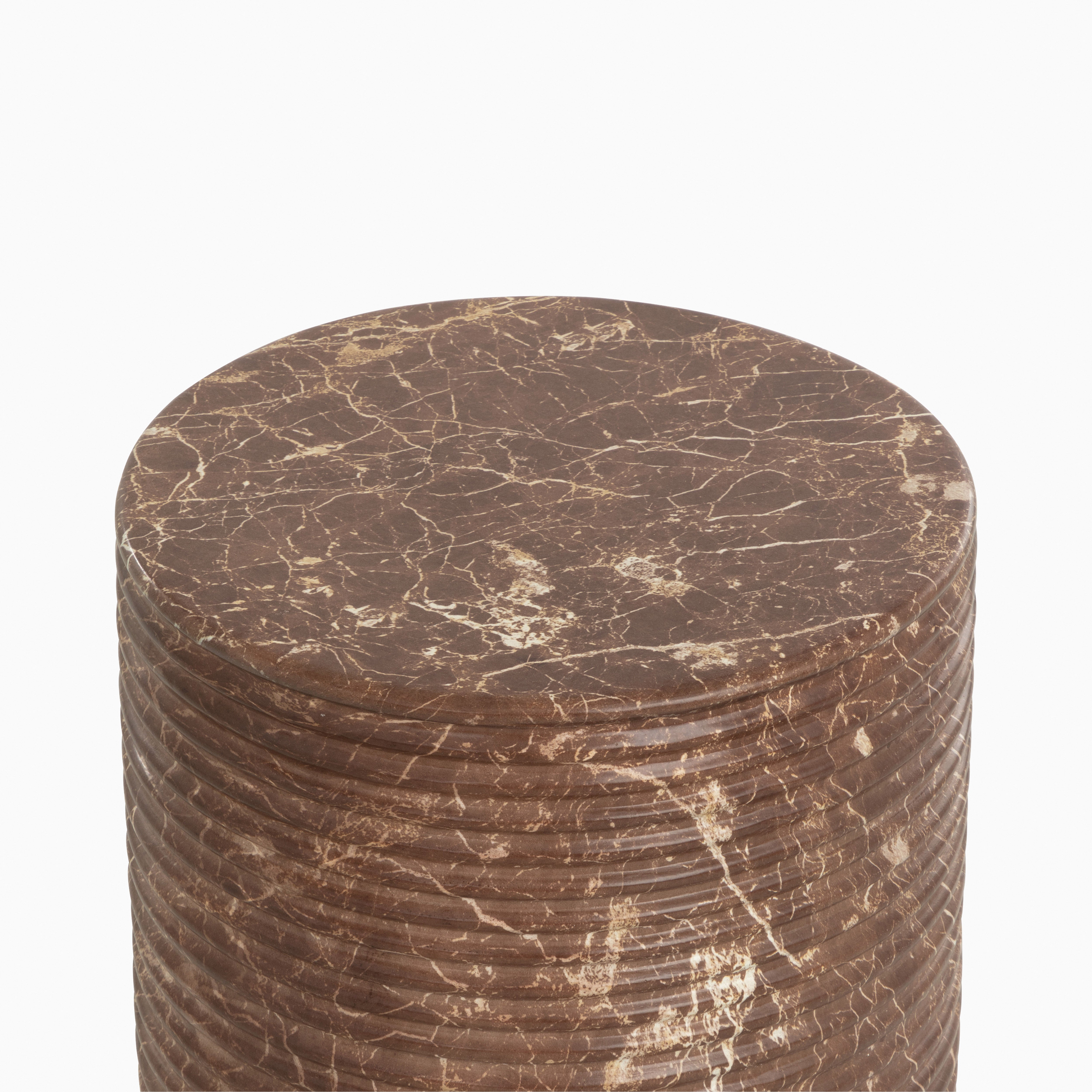 Sandro Outdoor Stool in Brown
