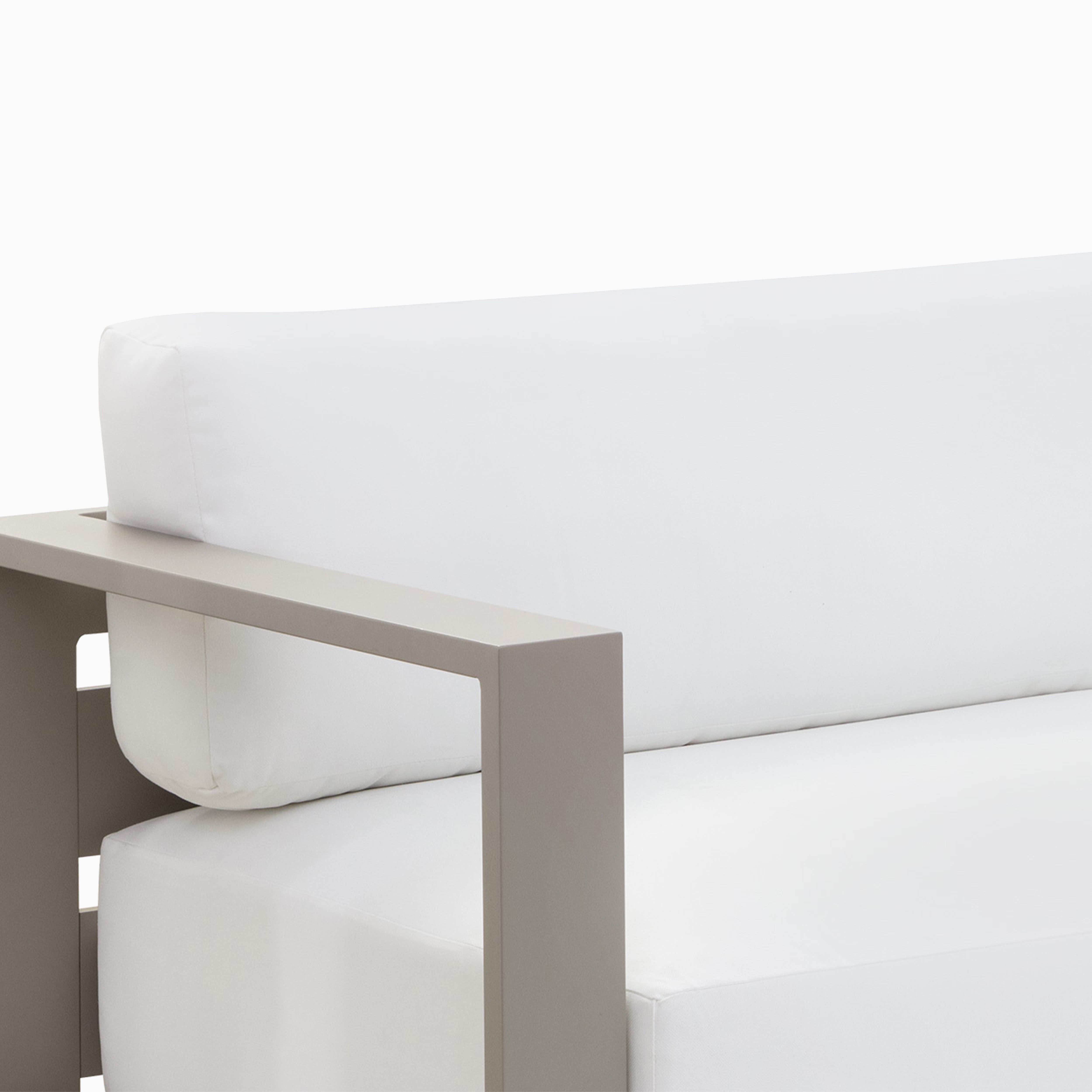 Noa Outdoor Sofa in White