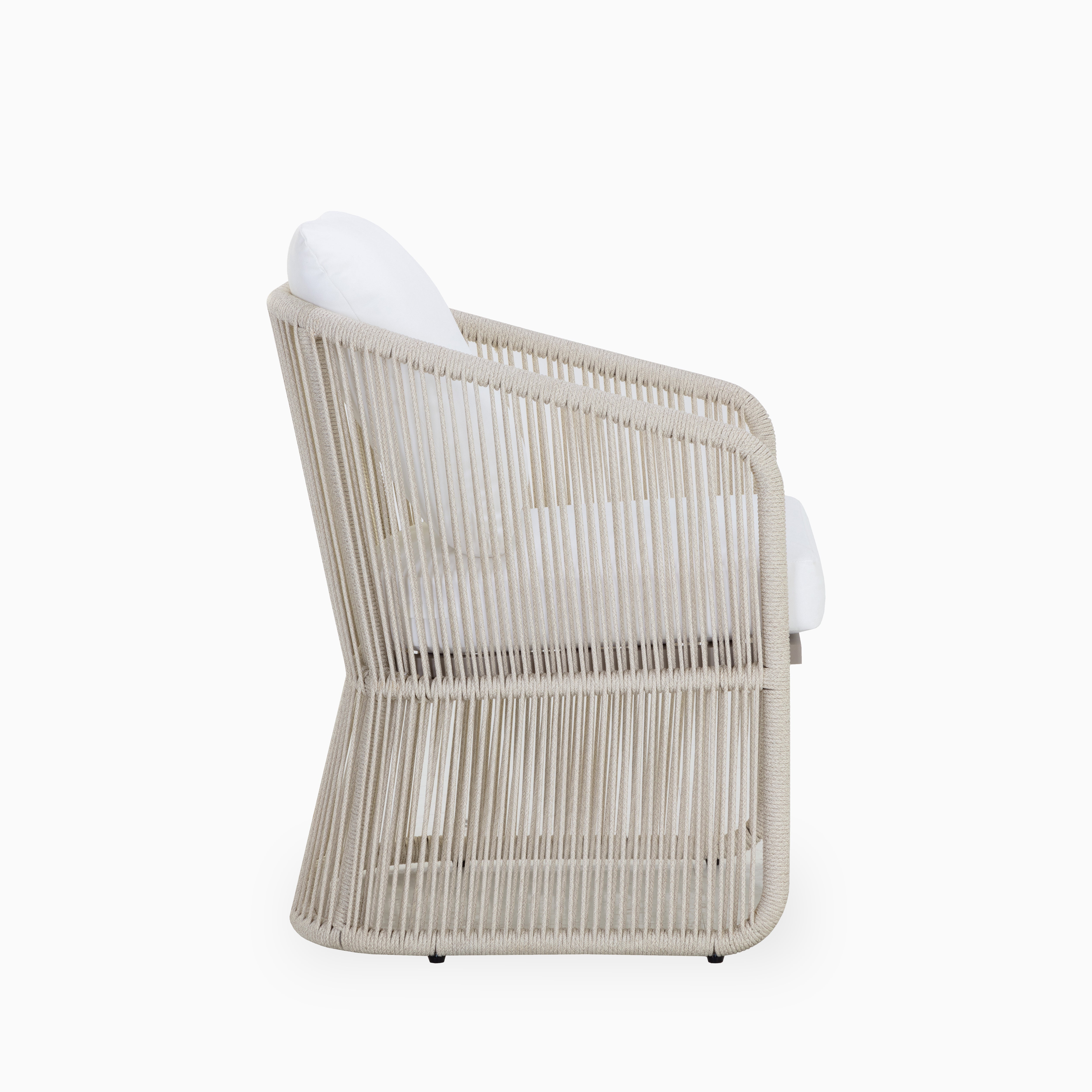 Laveo Outdoor Dining Chair in White