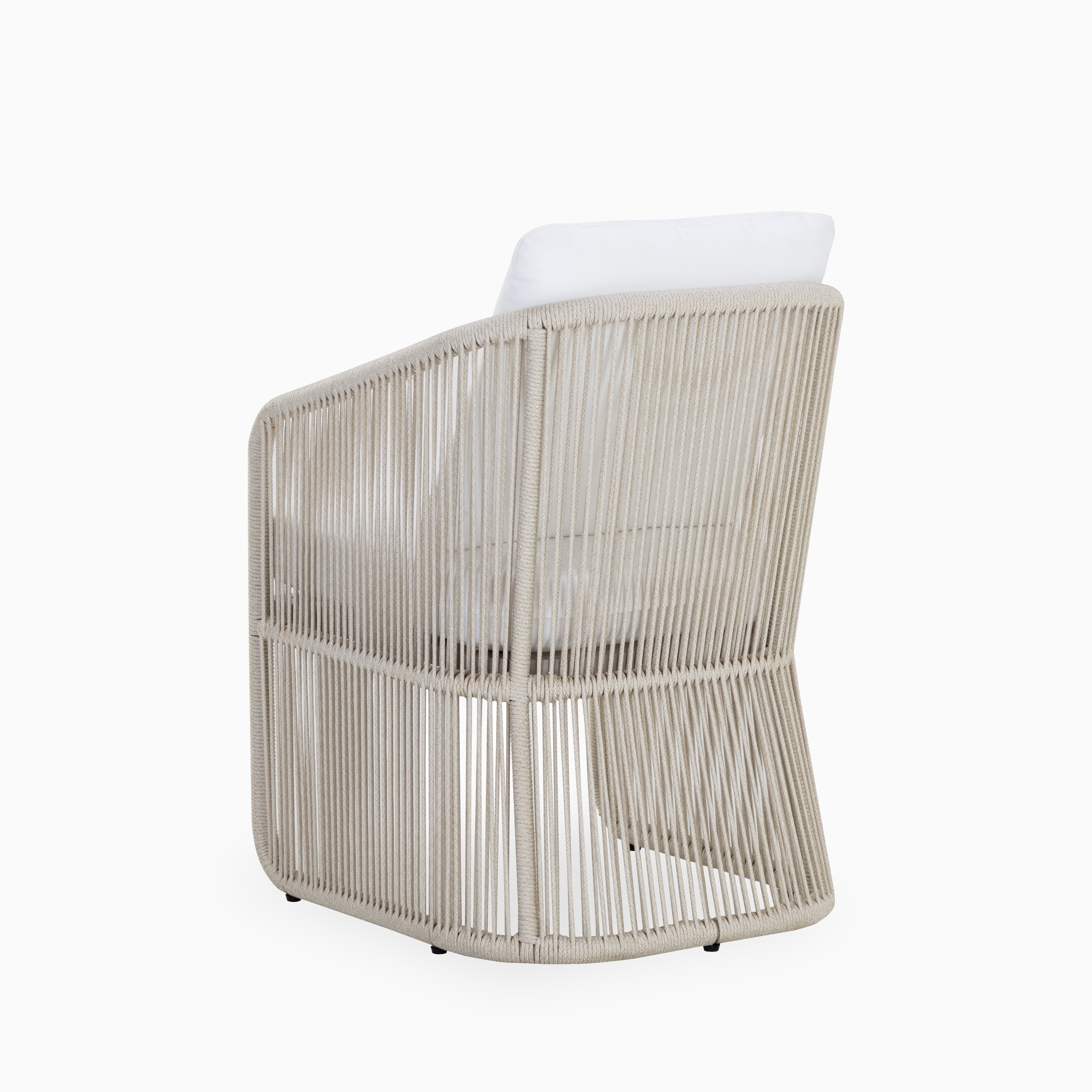 Laveo Outdoor Dining Chair in White