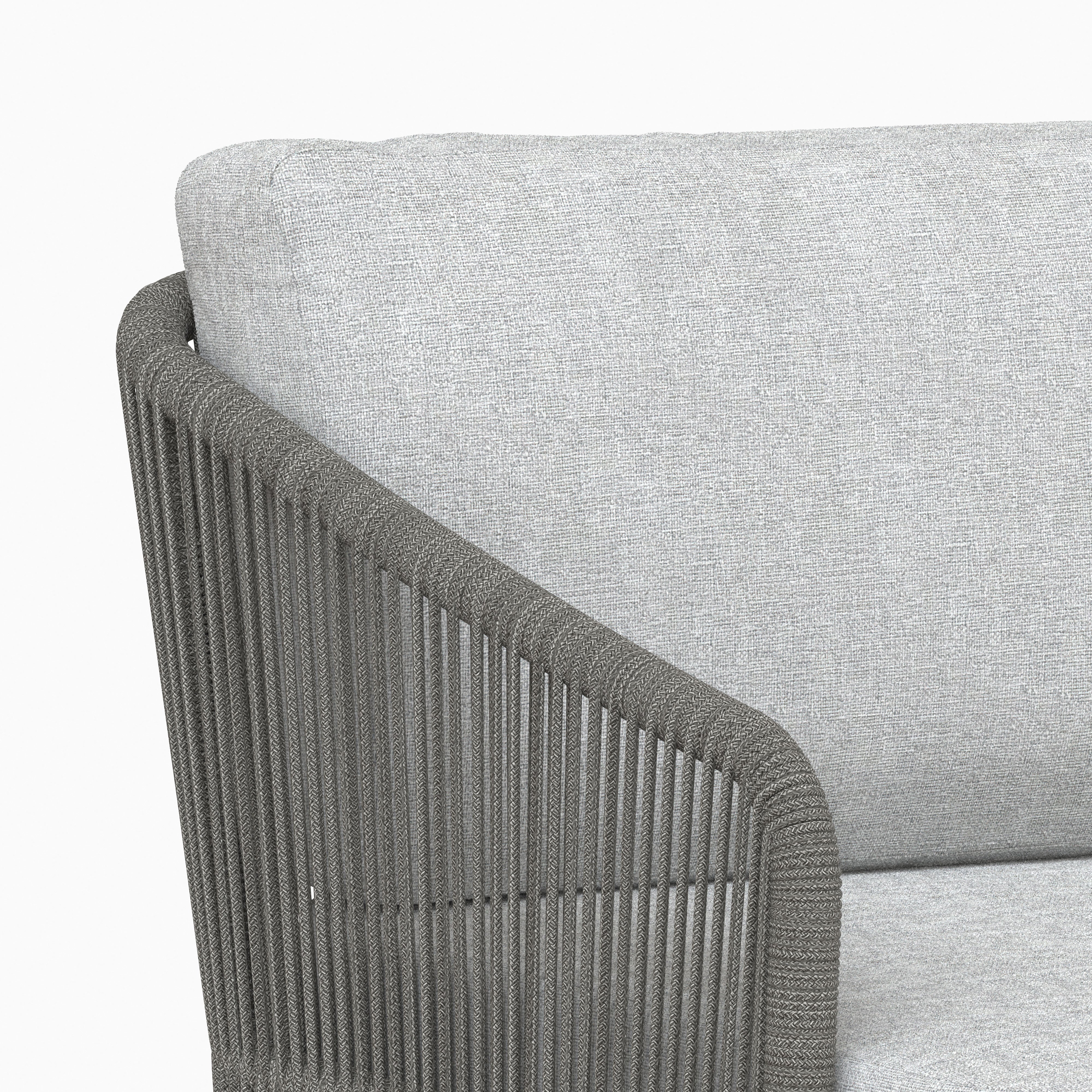 Laveo Outdoor Swivel Chair in Grey