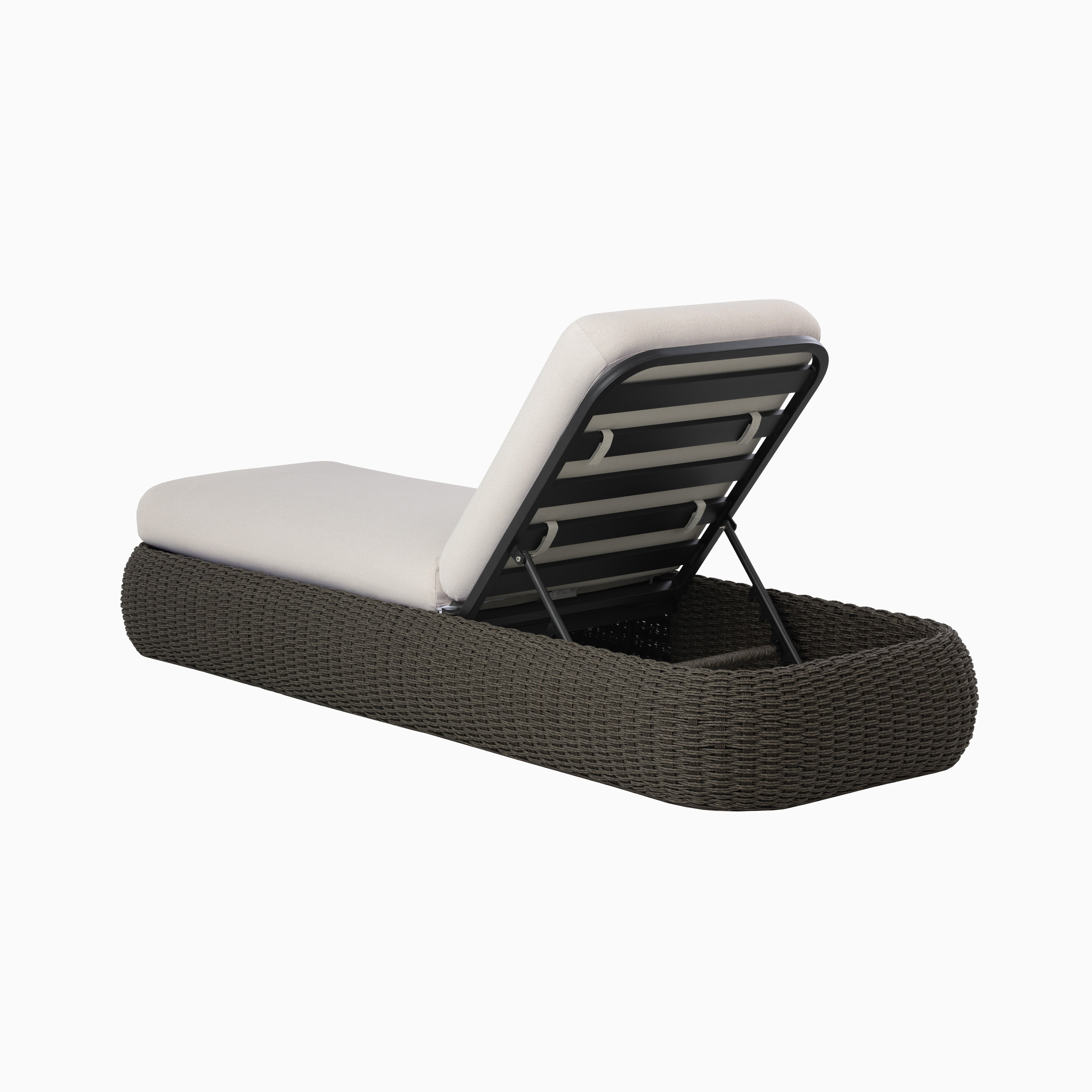 Solena Outdoor Lounger in Cream