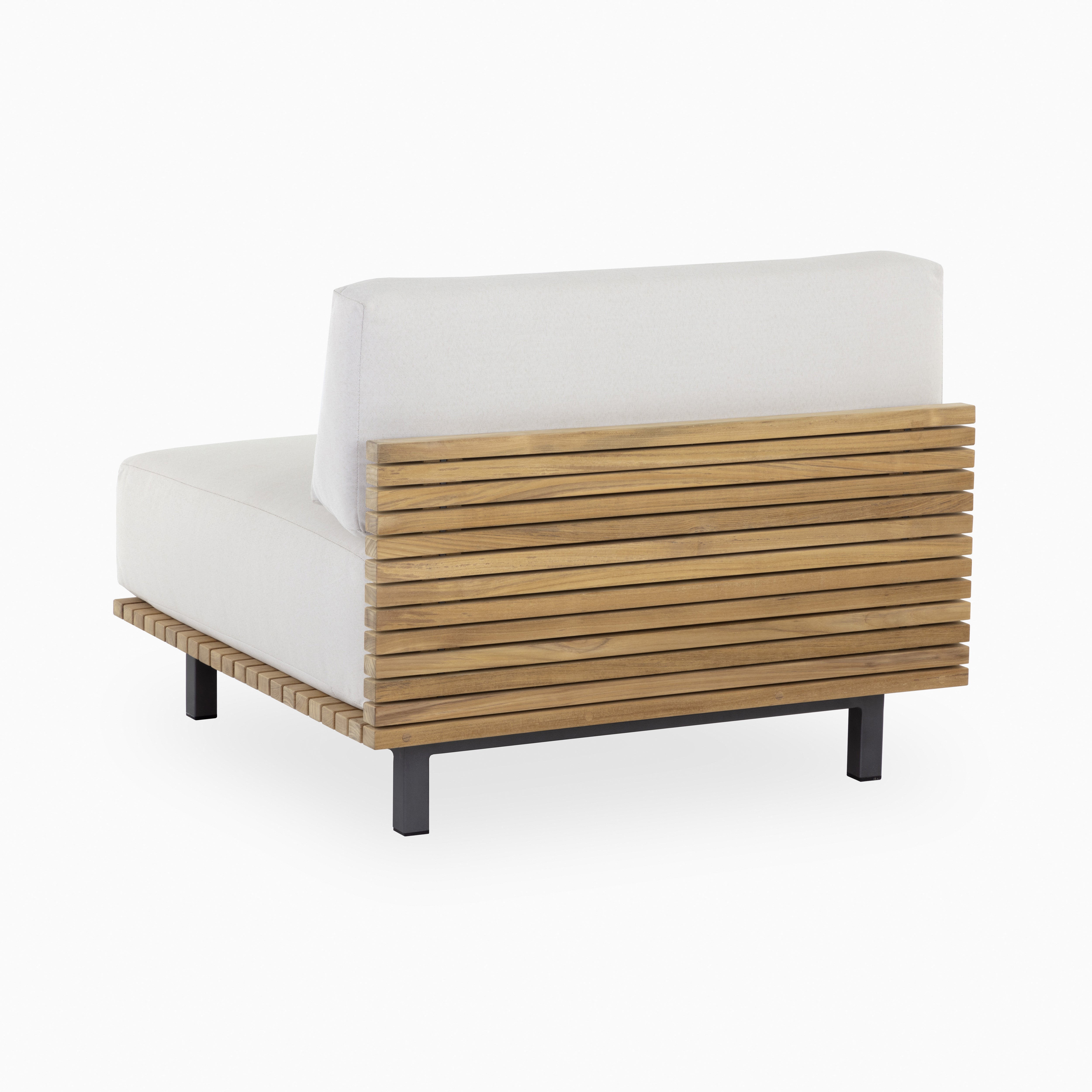 Miro Outdoor Lounge Chair in Cream