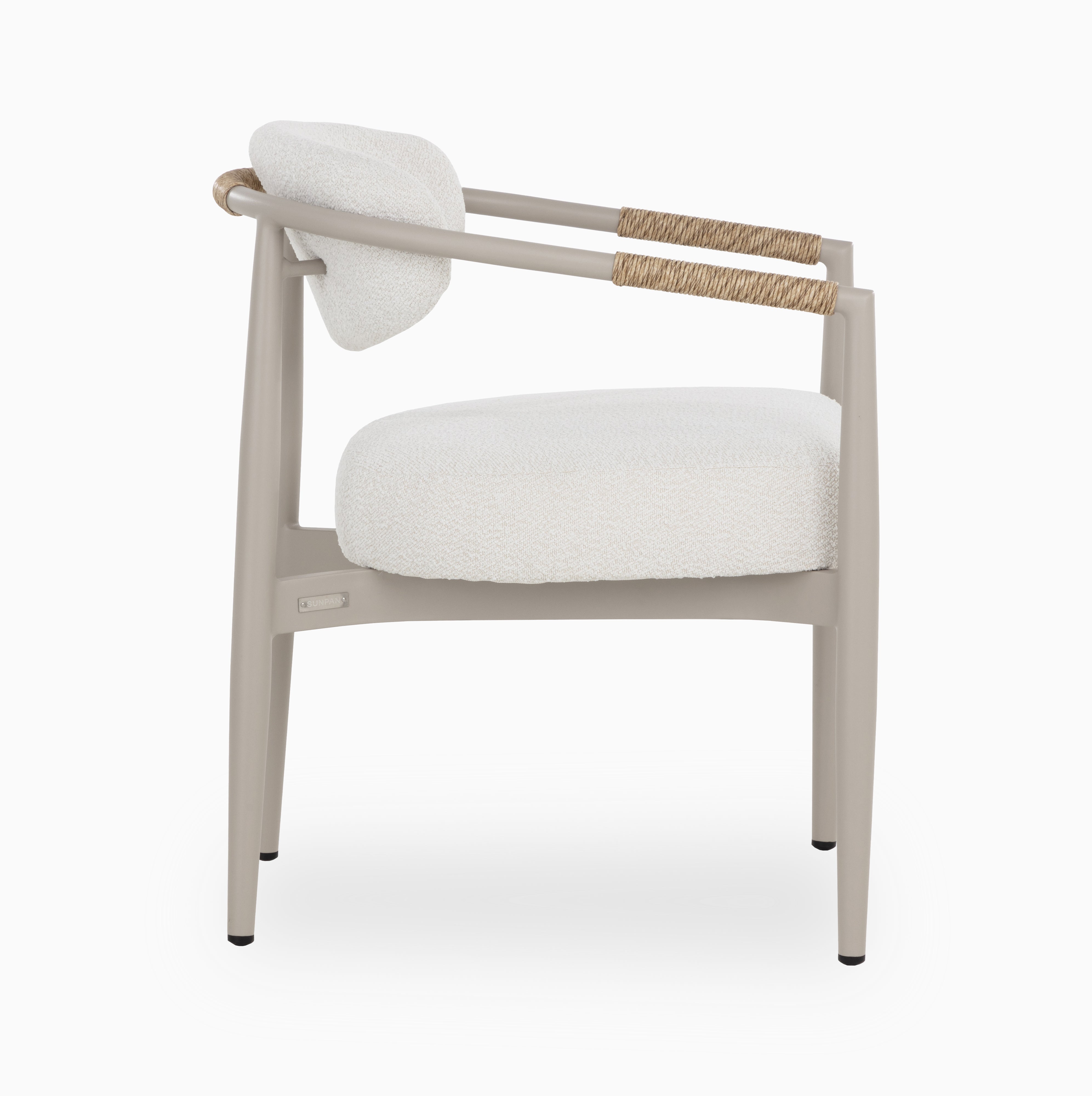 Selvo Outdoor Dining Chair in Cream