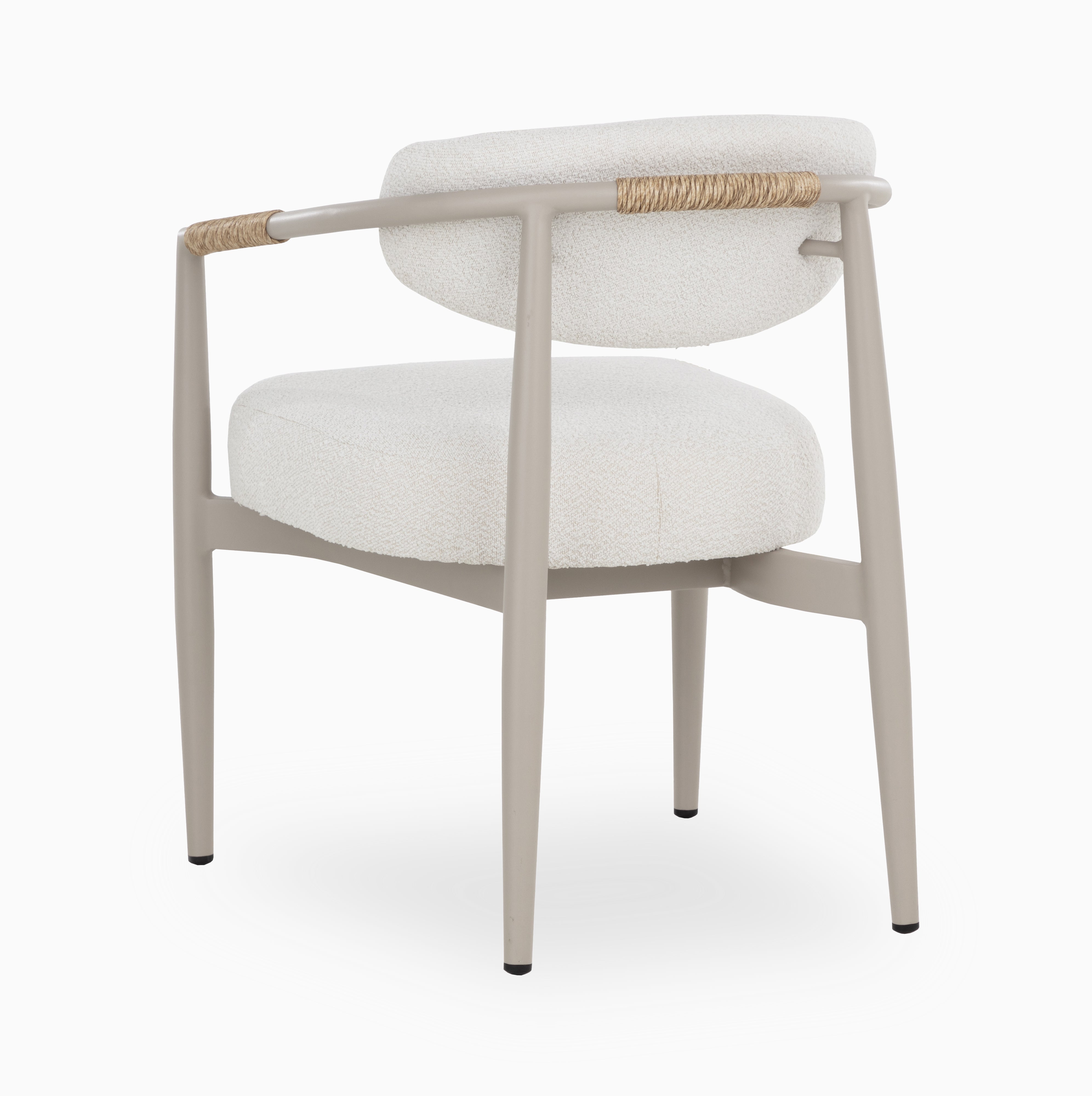 Selvo Outdoor Dining Chair in Cream