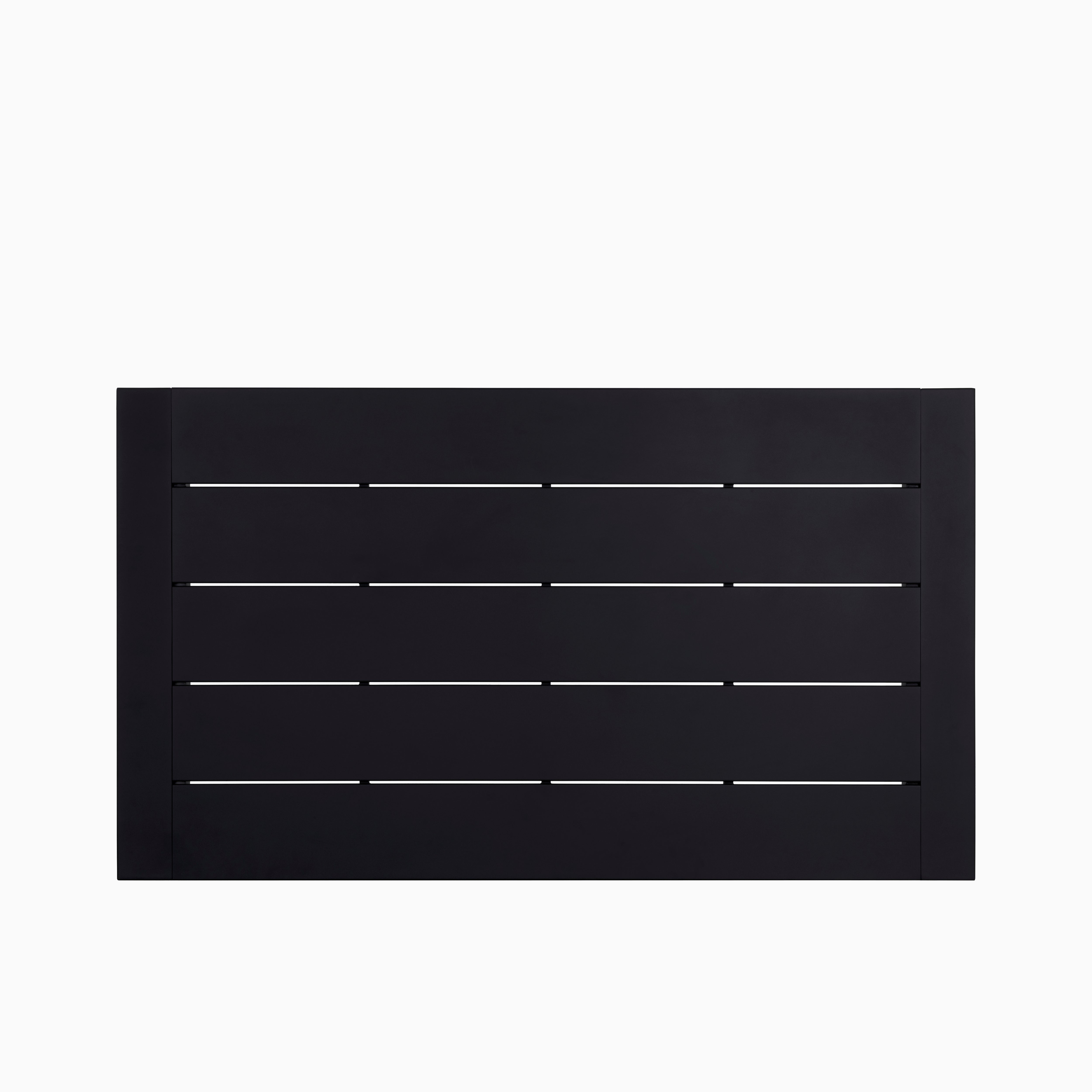 Stravian Outdoor Dining Table in Black, 70"