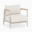 Sorel Outdoor Lounge Chair in Greige/Cream