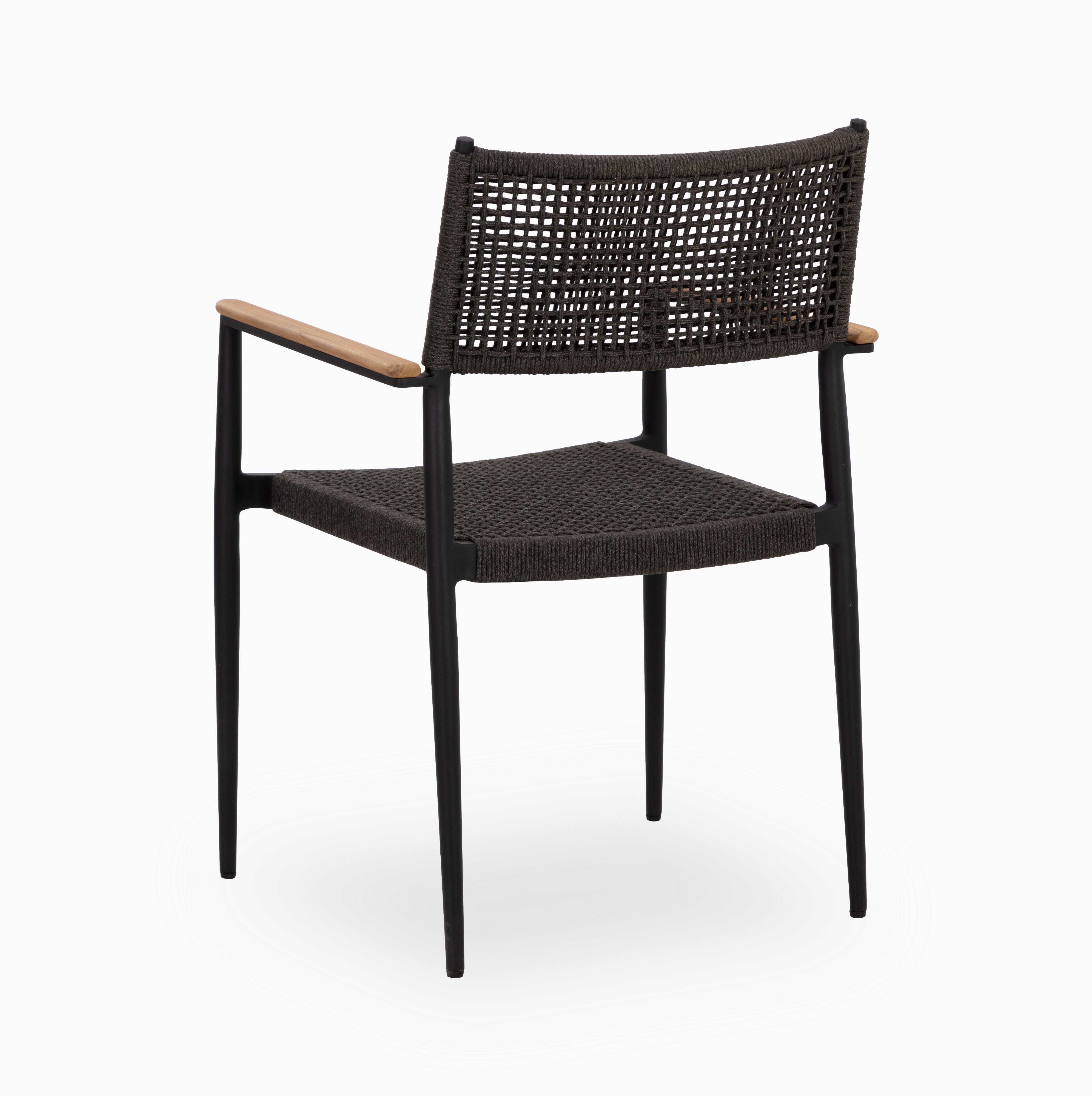 Tavian Outdoor Dining Chair in Grey
