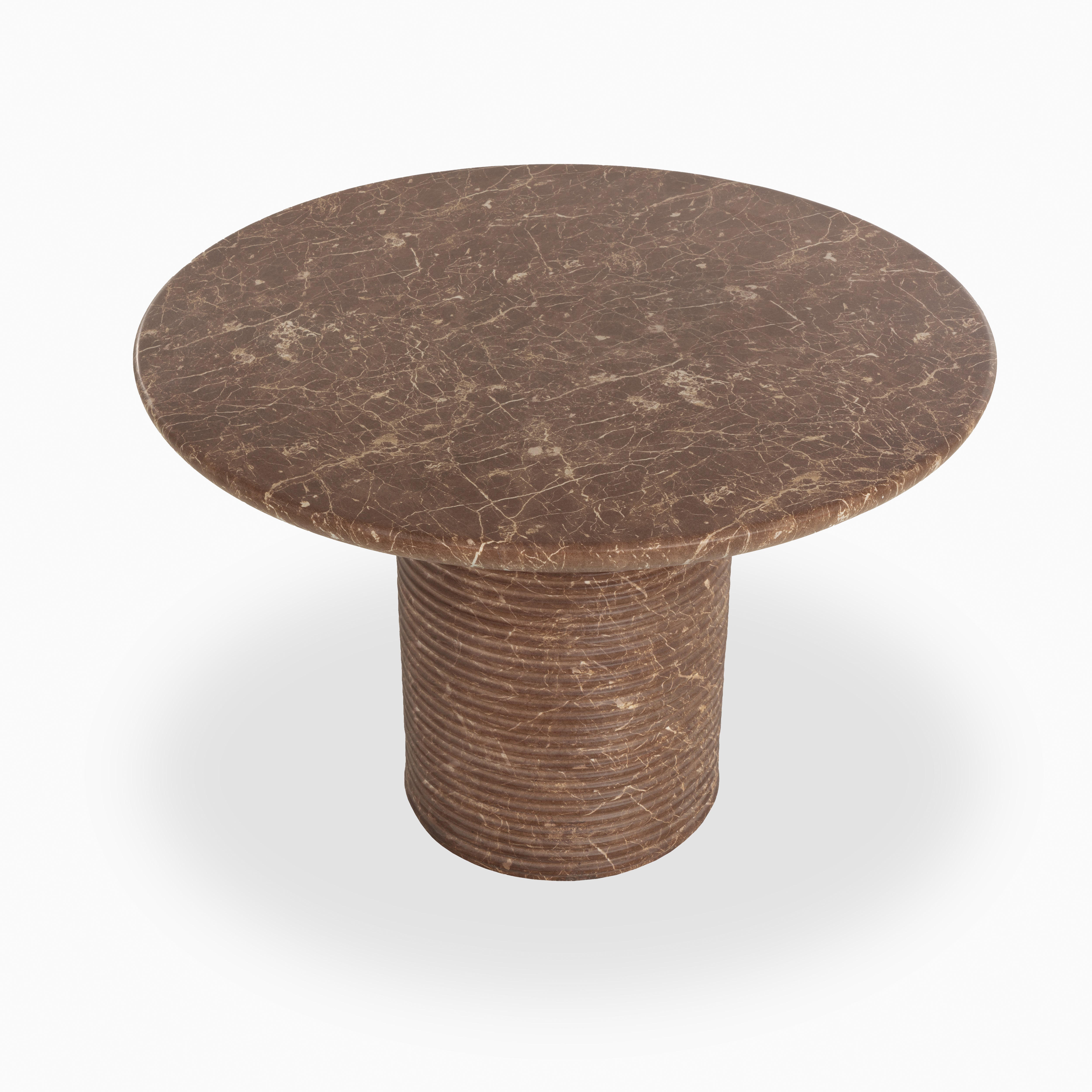 Sandro Outdoor Dining Table in Brown, 43"