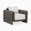 Maelle Outdoor Lounge Chair in Grey