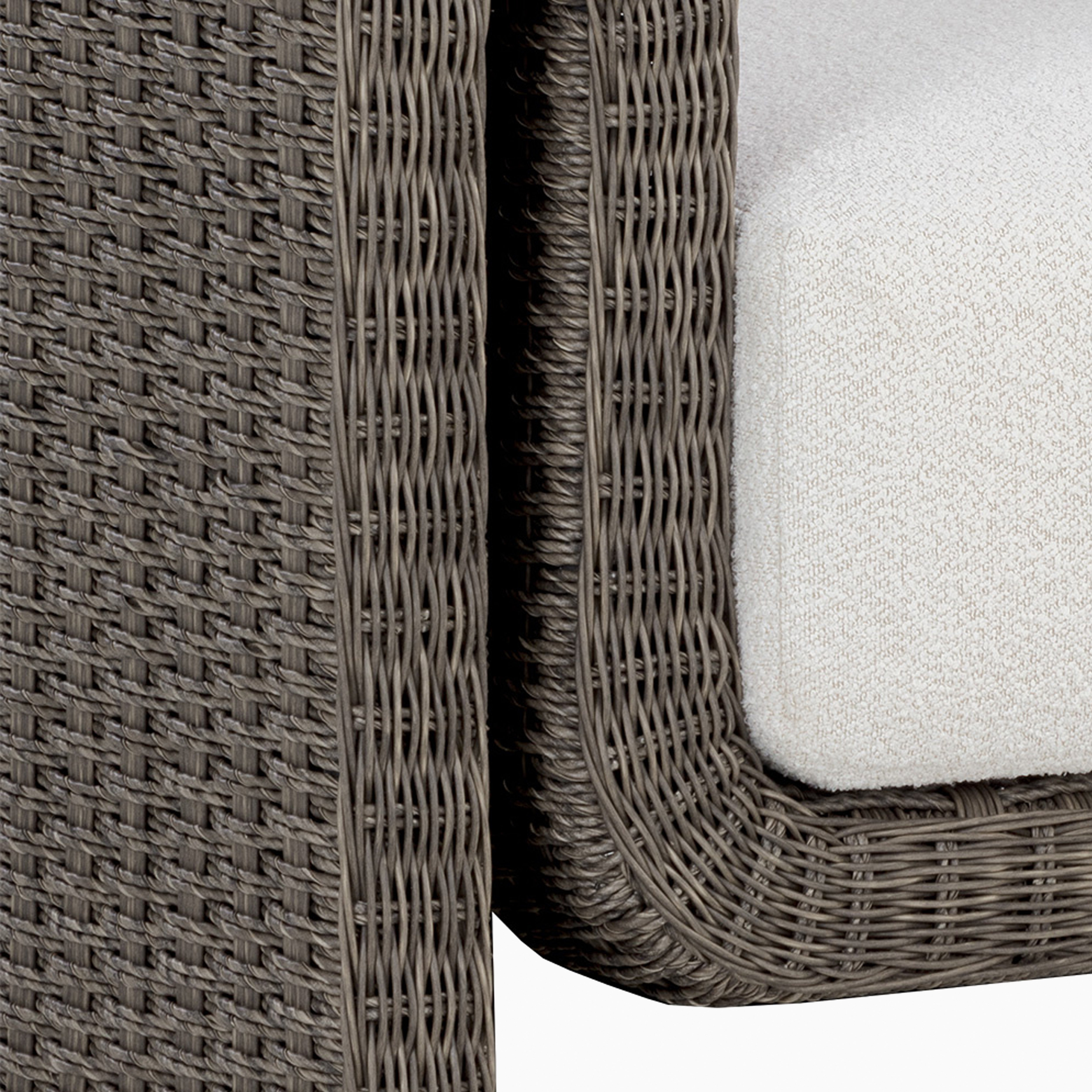 Maelle Outdoor Lounge Chair in Grey