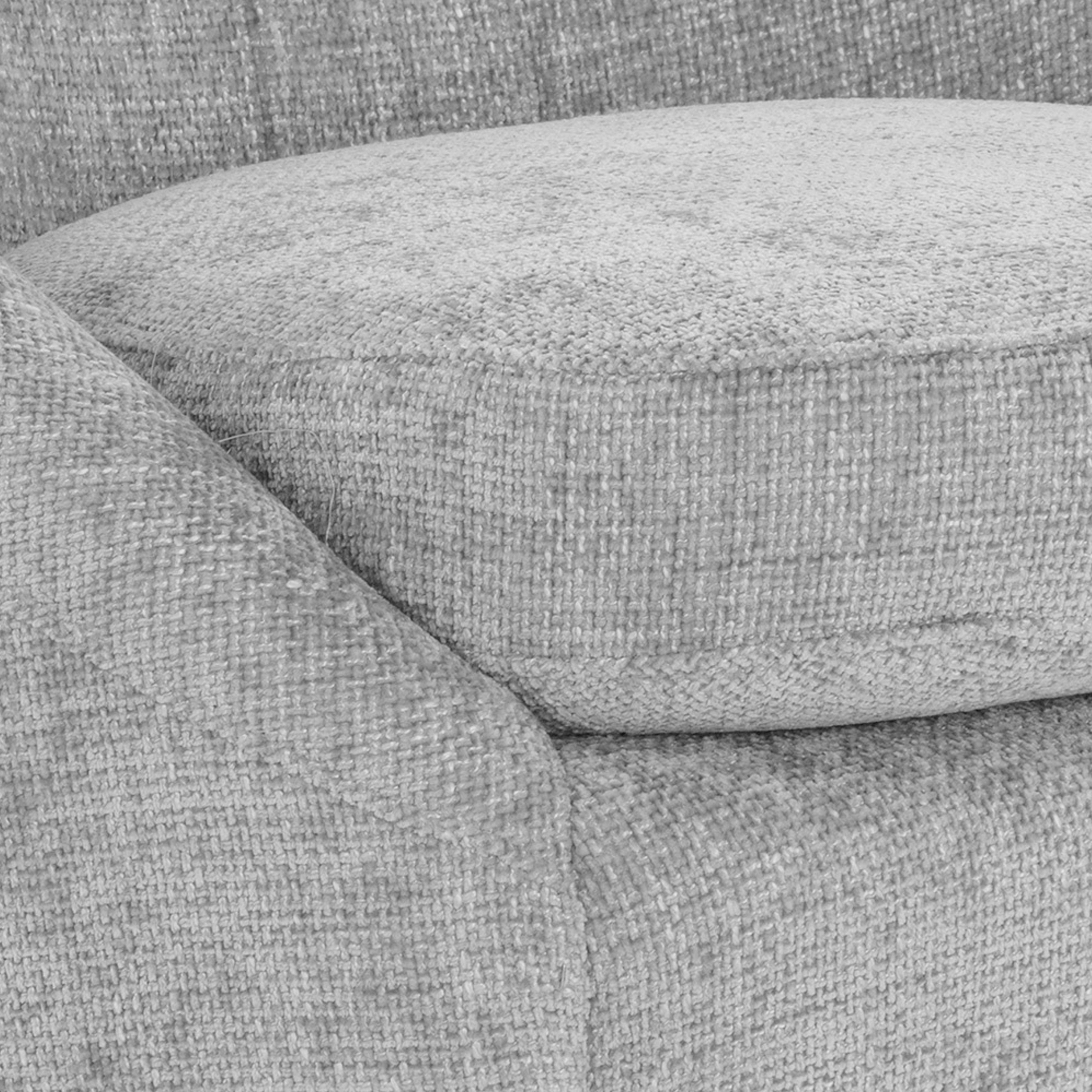 Nerida Swivel Lounge Chair in Grey