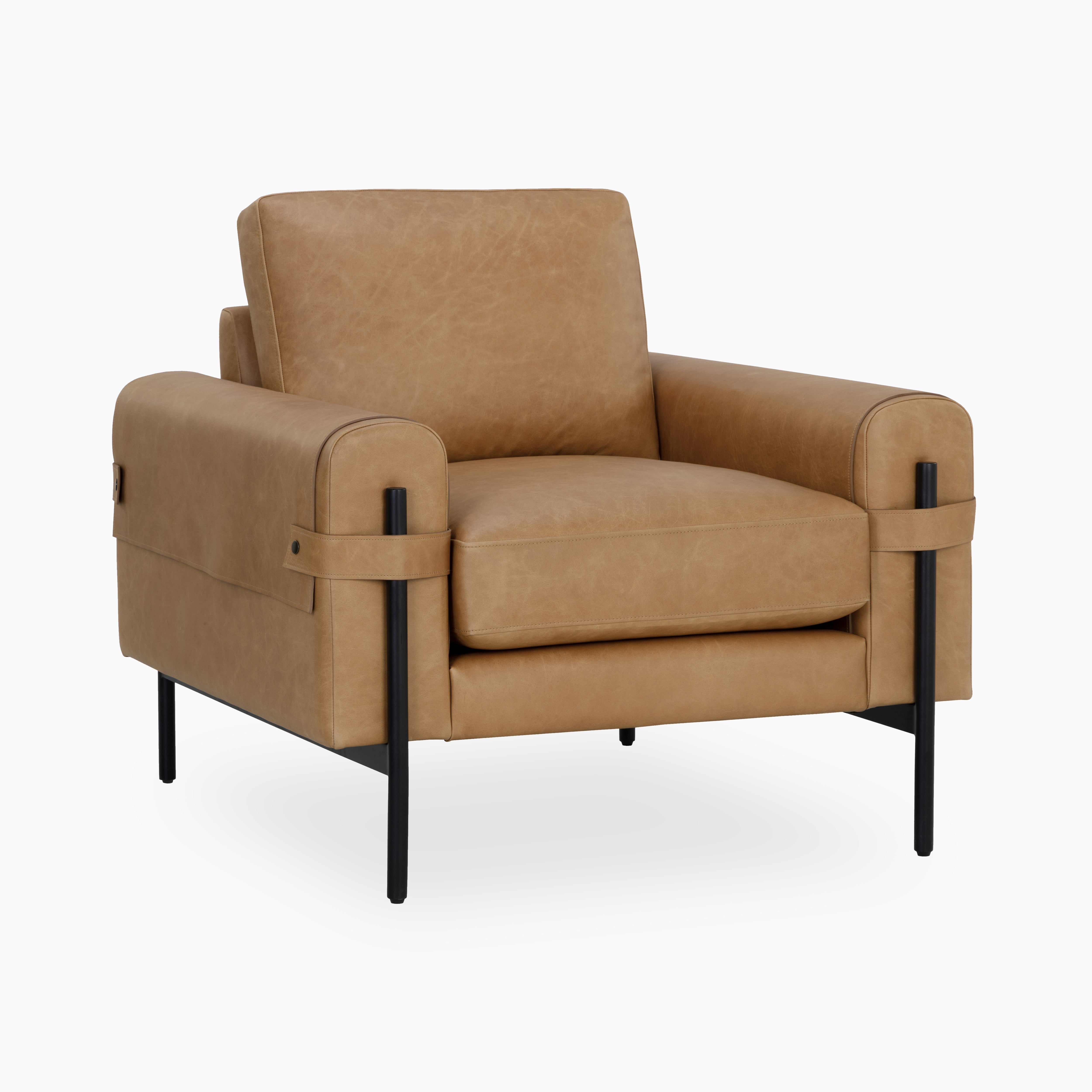 Halden Armchair in Brown