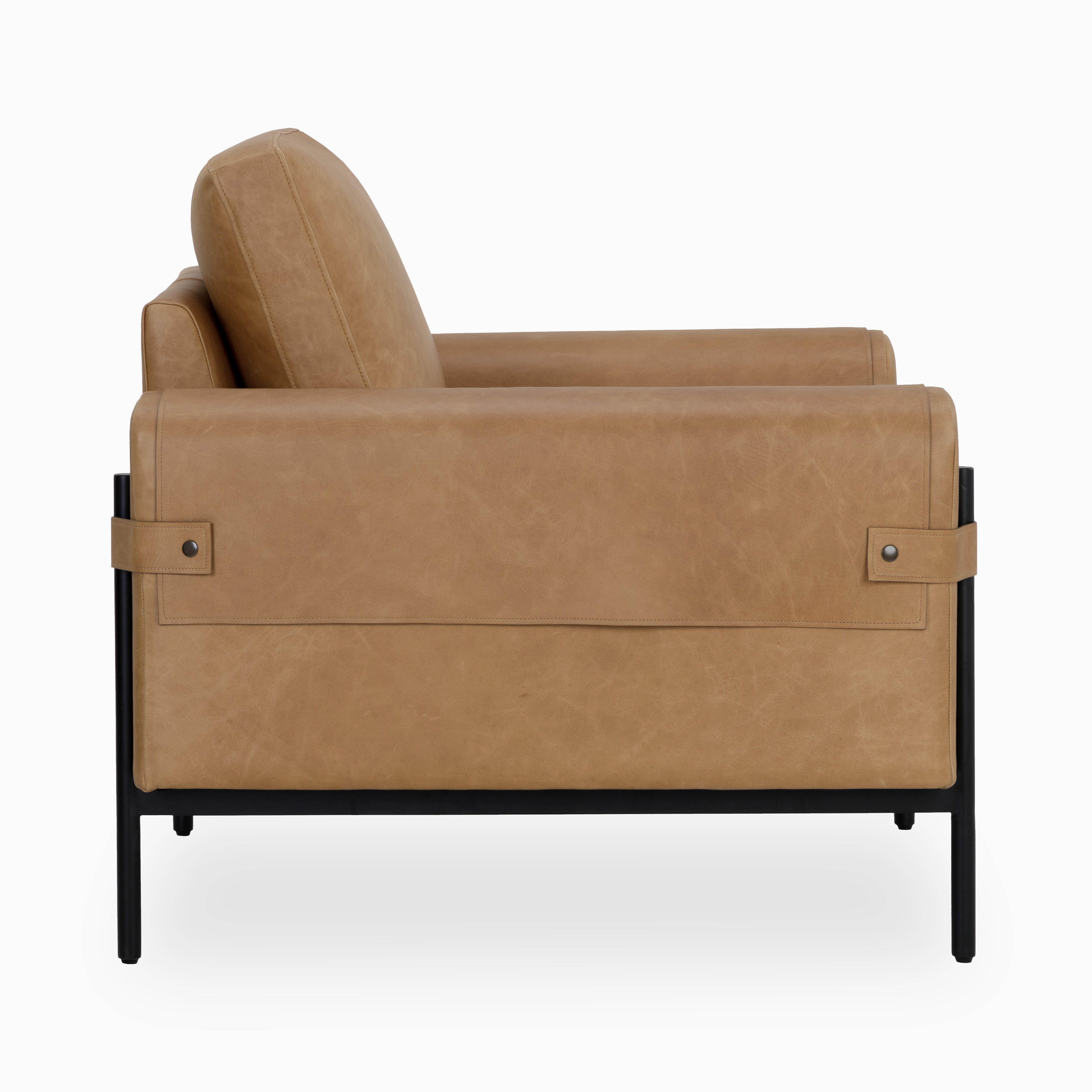 Halden Armchair in Brown