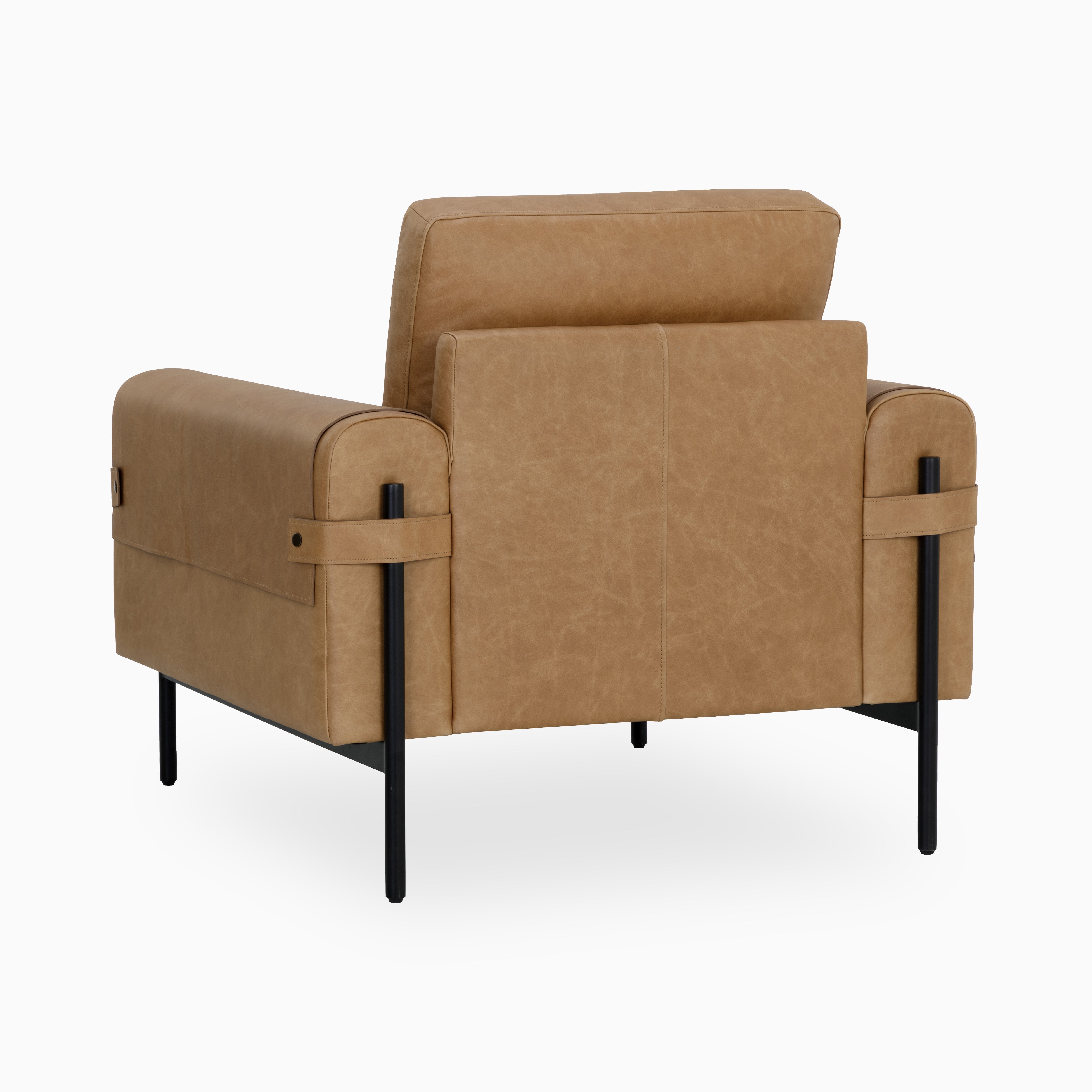 Halden Armchair in Brown