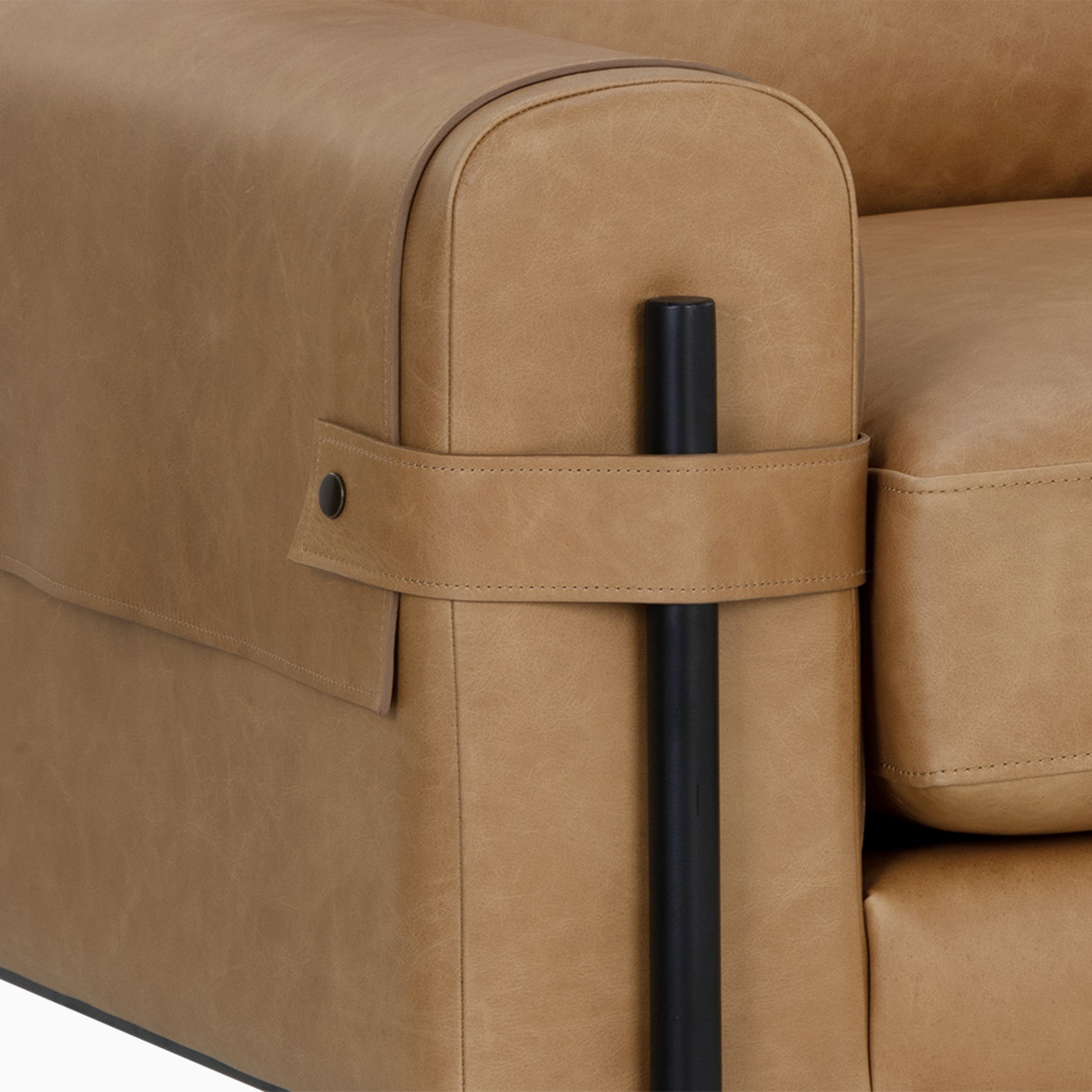 Halden Armchair in Brown
