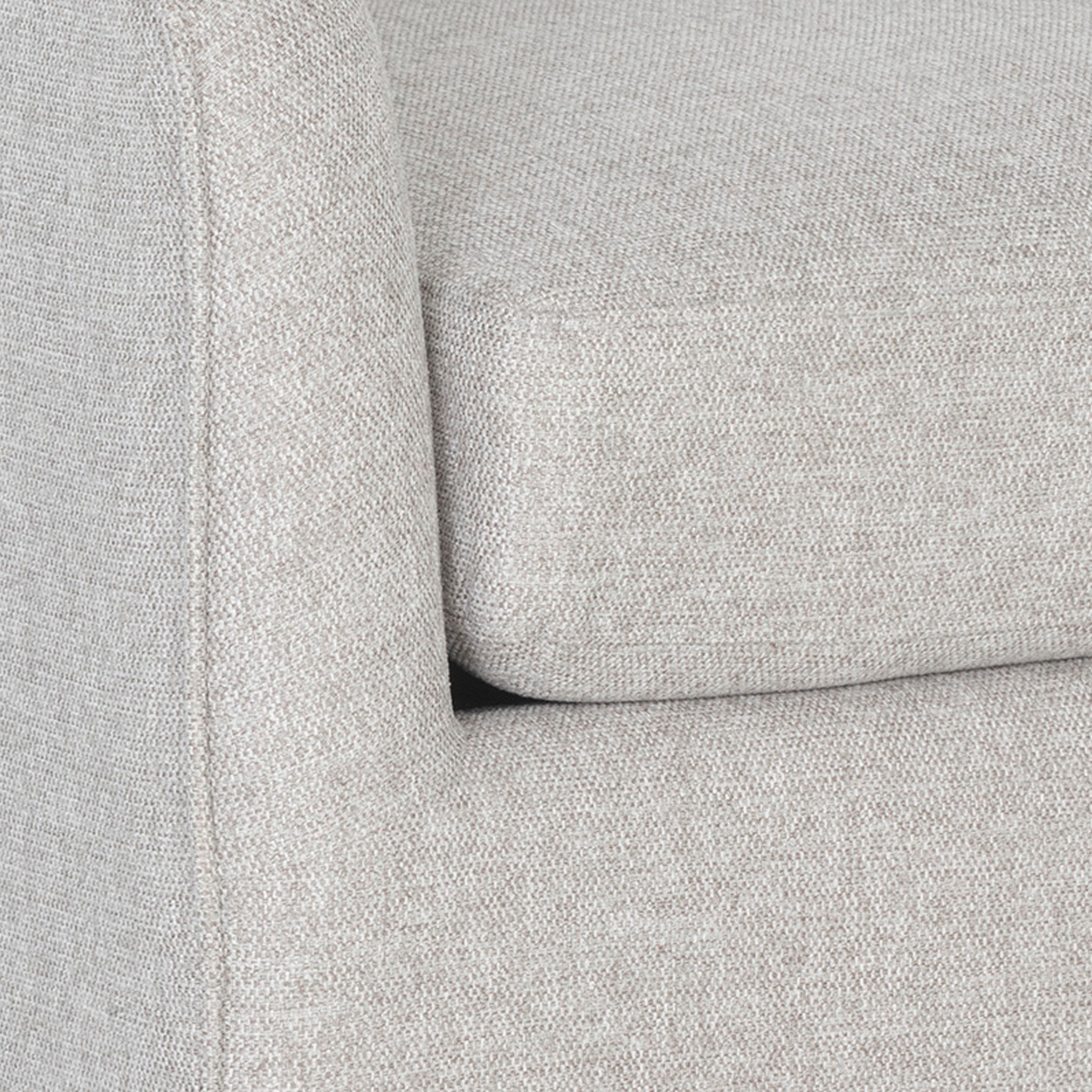 Brionne Swivel Lounge Chair in Grey