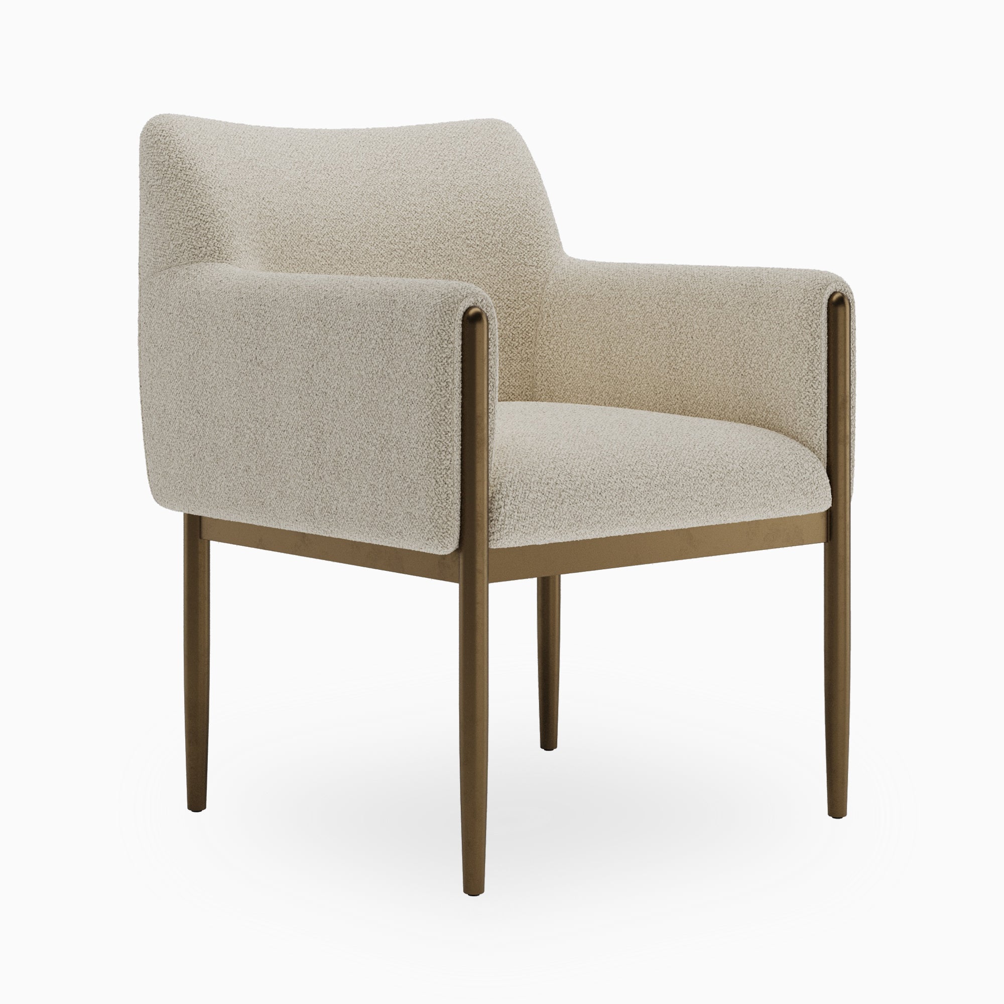 Orielle Lounge Chair in Taupe