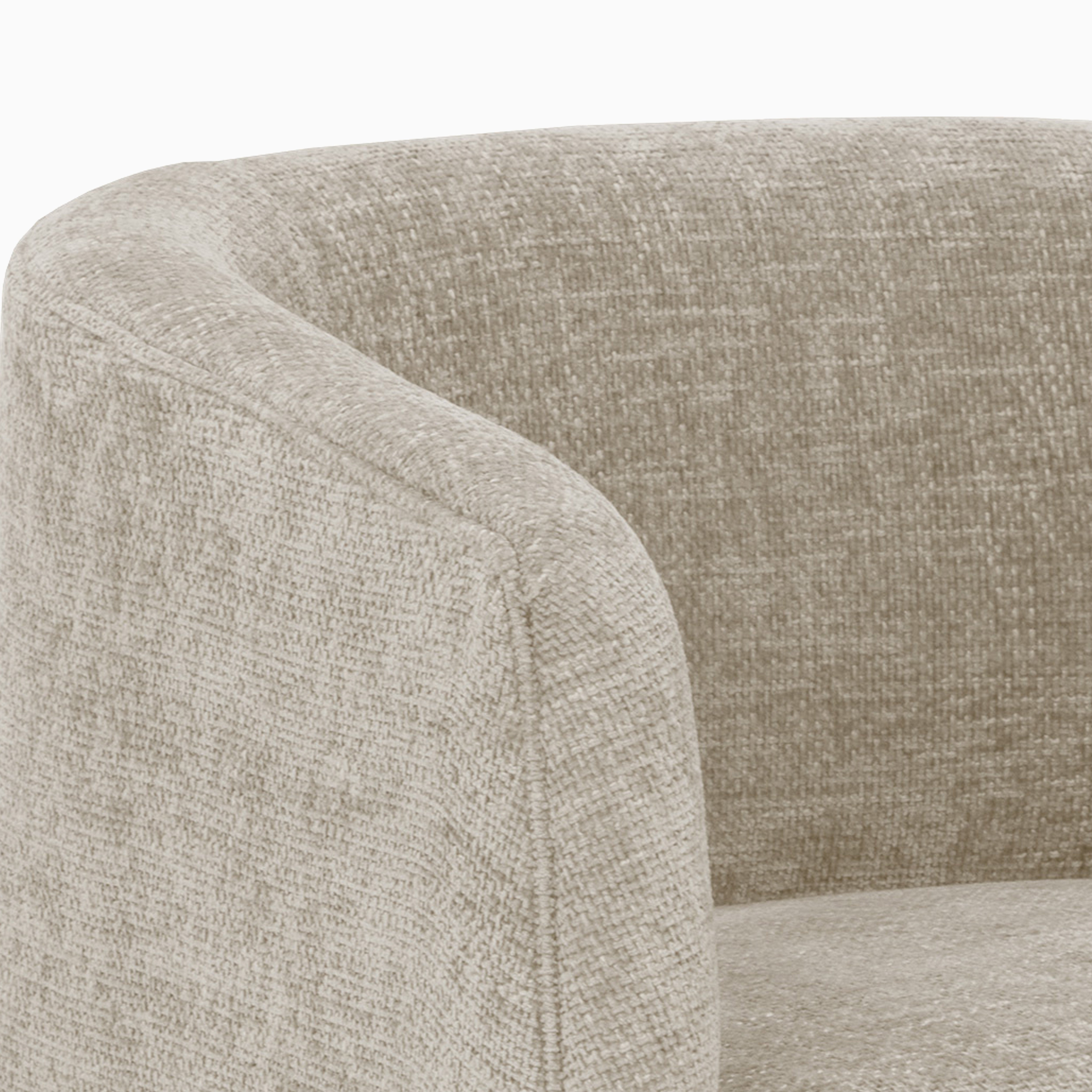 Nymera Lounge Chair in Taupe