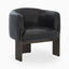 Malvian Lounge Chair in Black