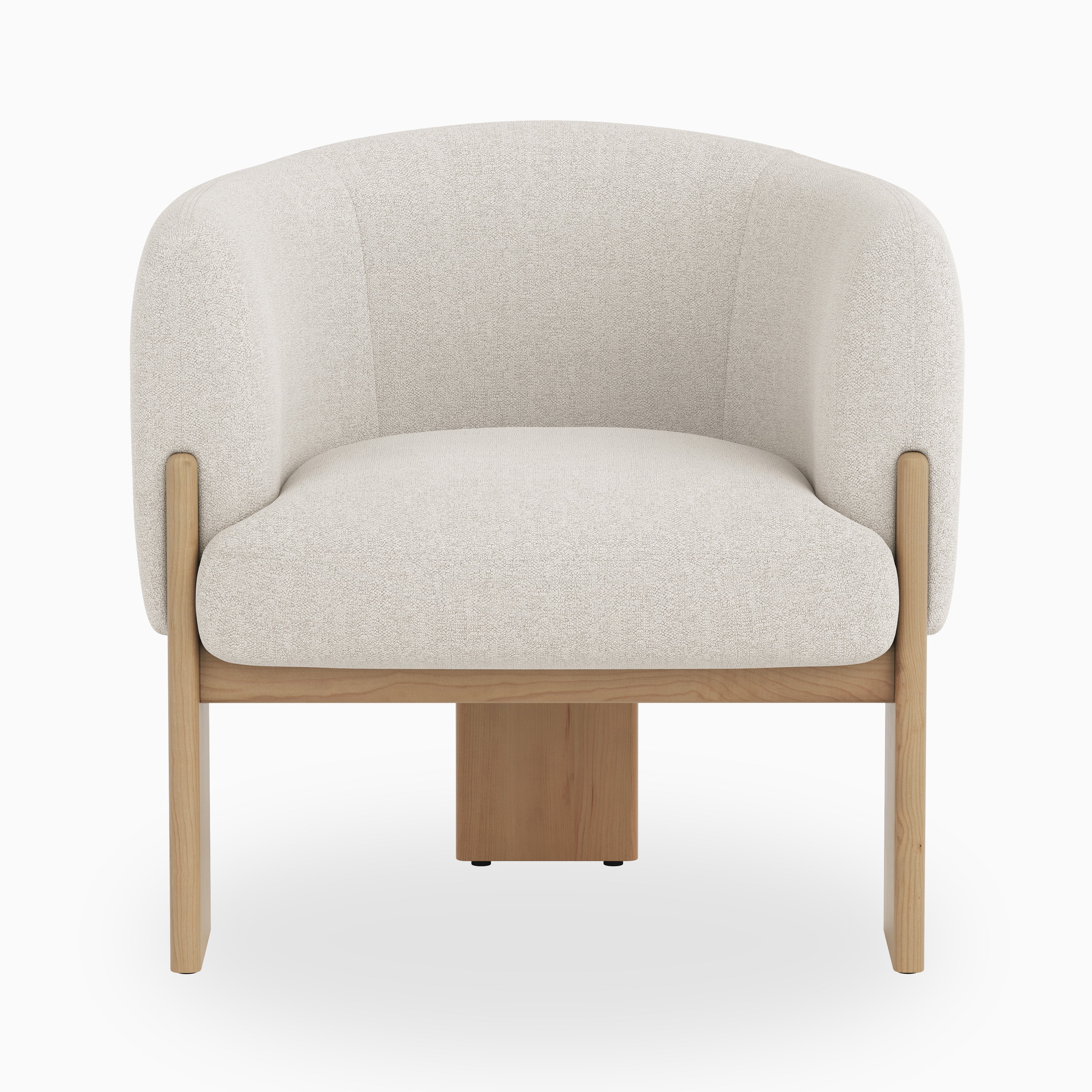Malvian Lounge Chair in Taupe
