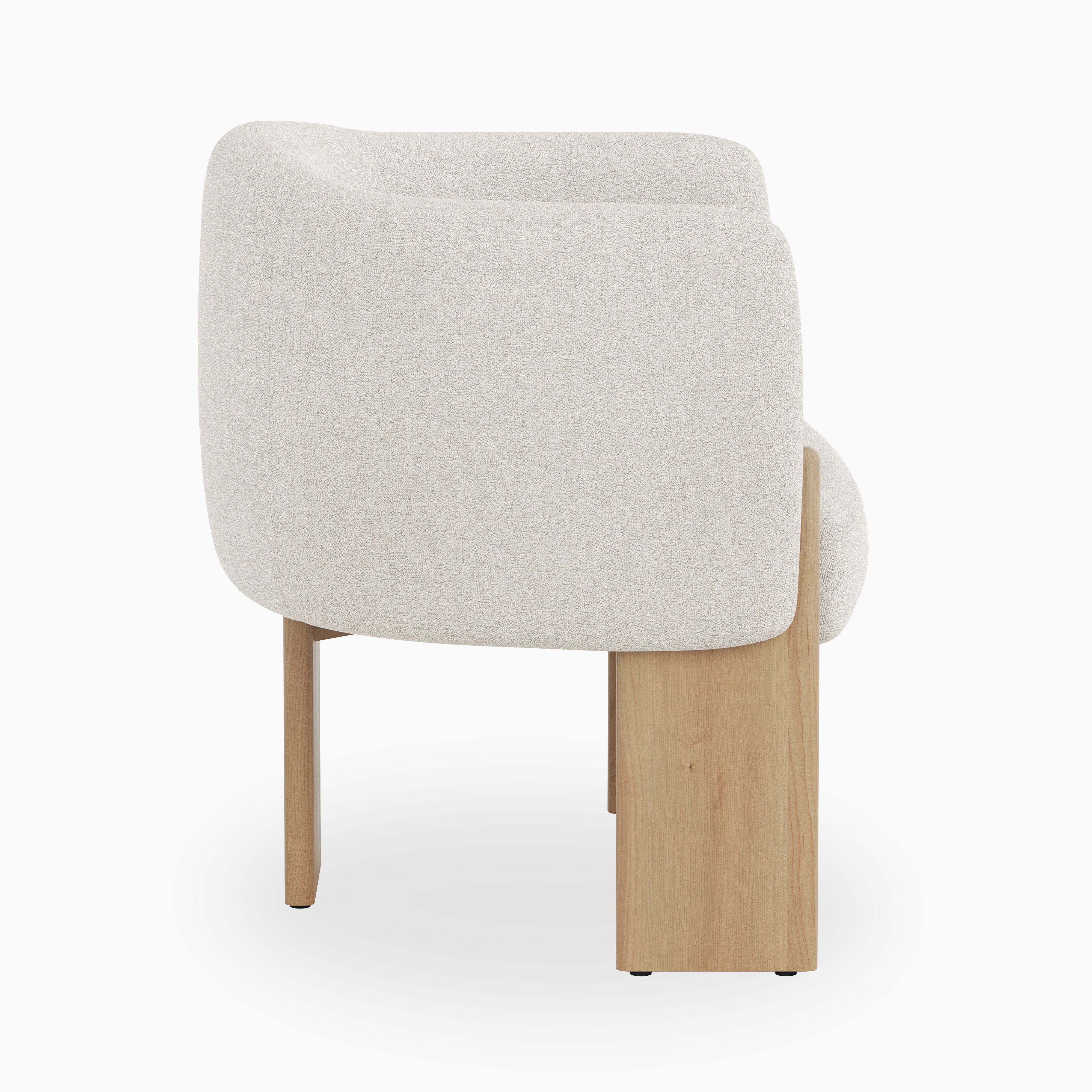 Malvian Lounge Chair in Taupe