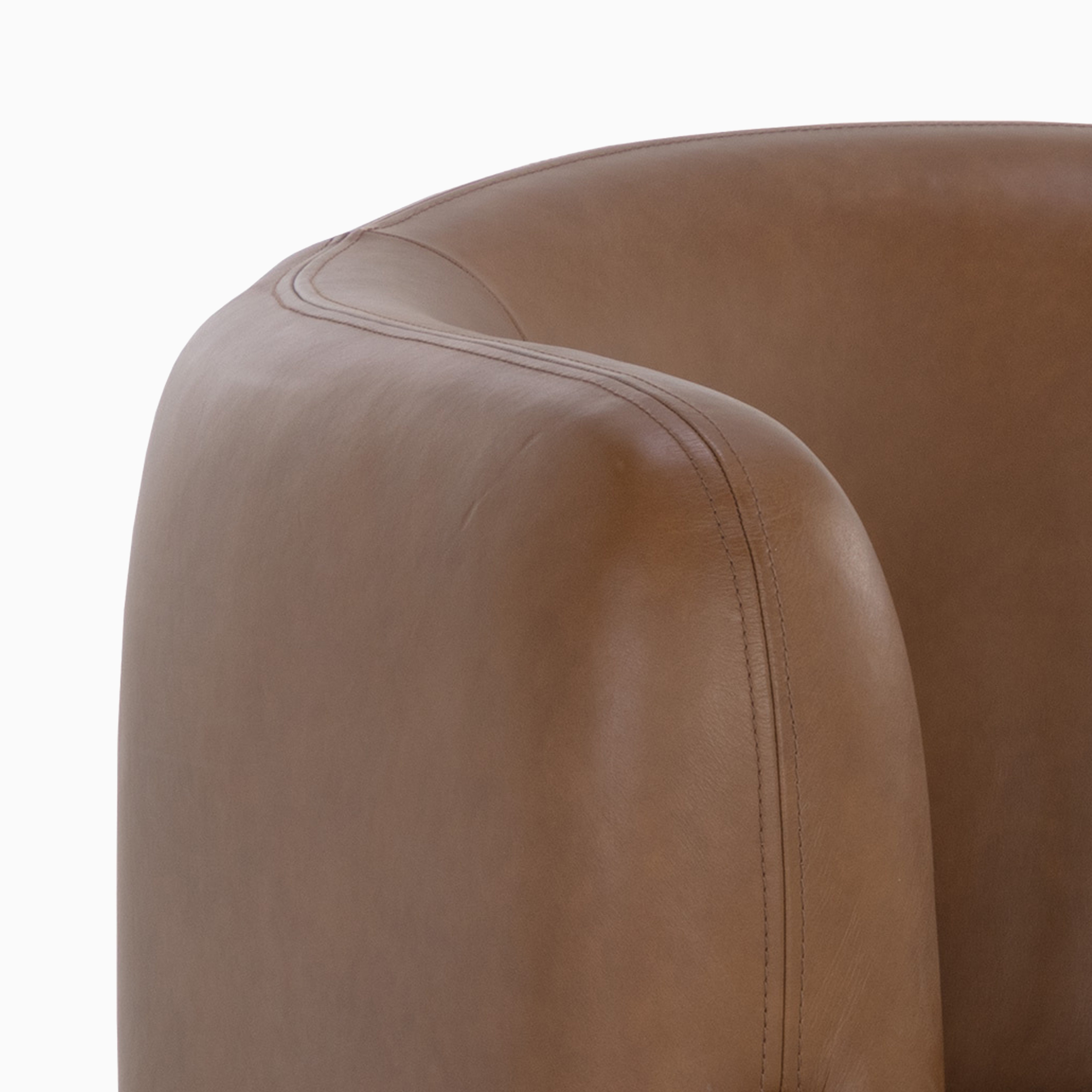 Malvian Lounge Chair in Brown