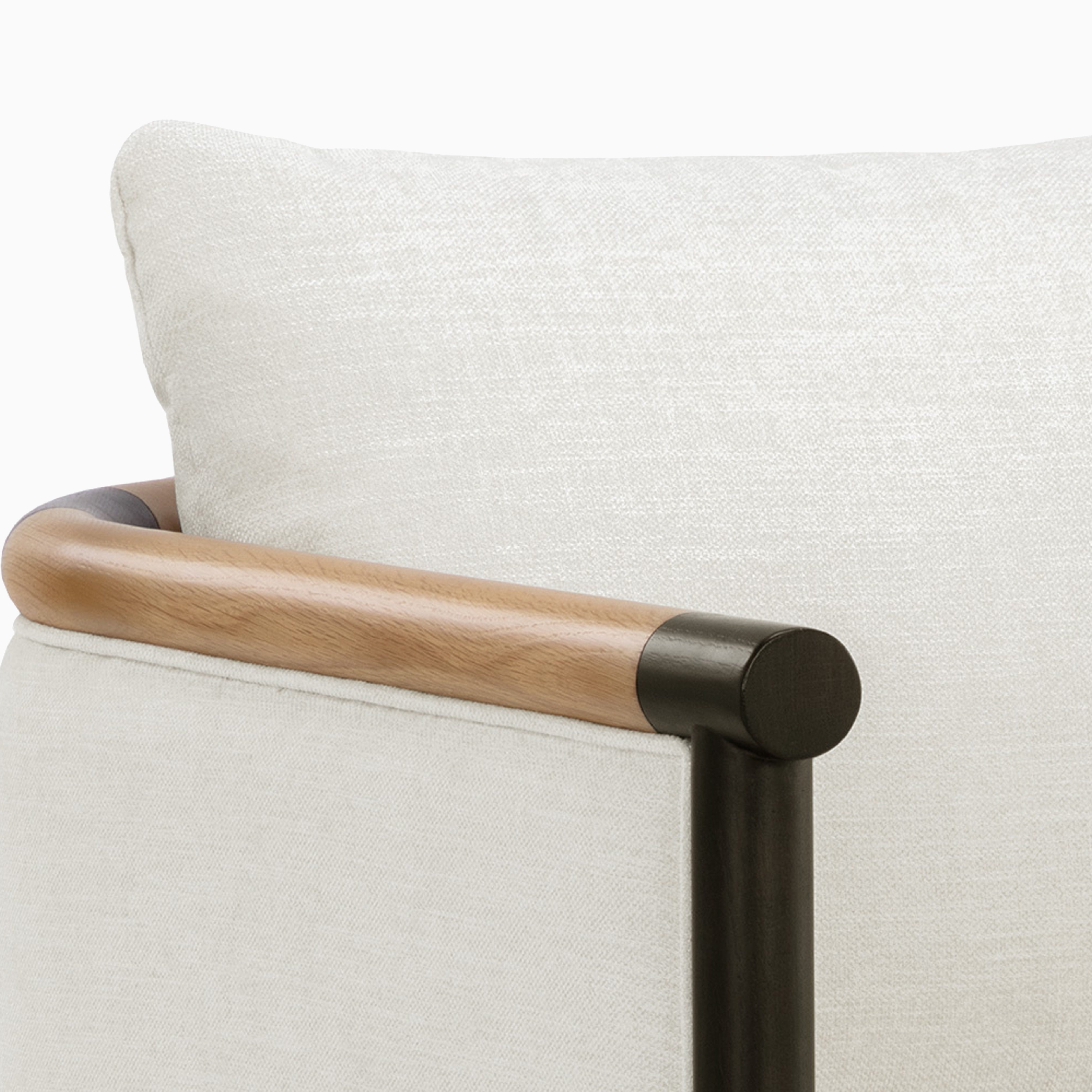 Selvarin Lounge Chair in Cream