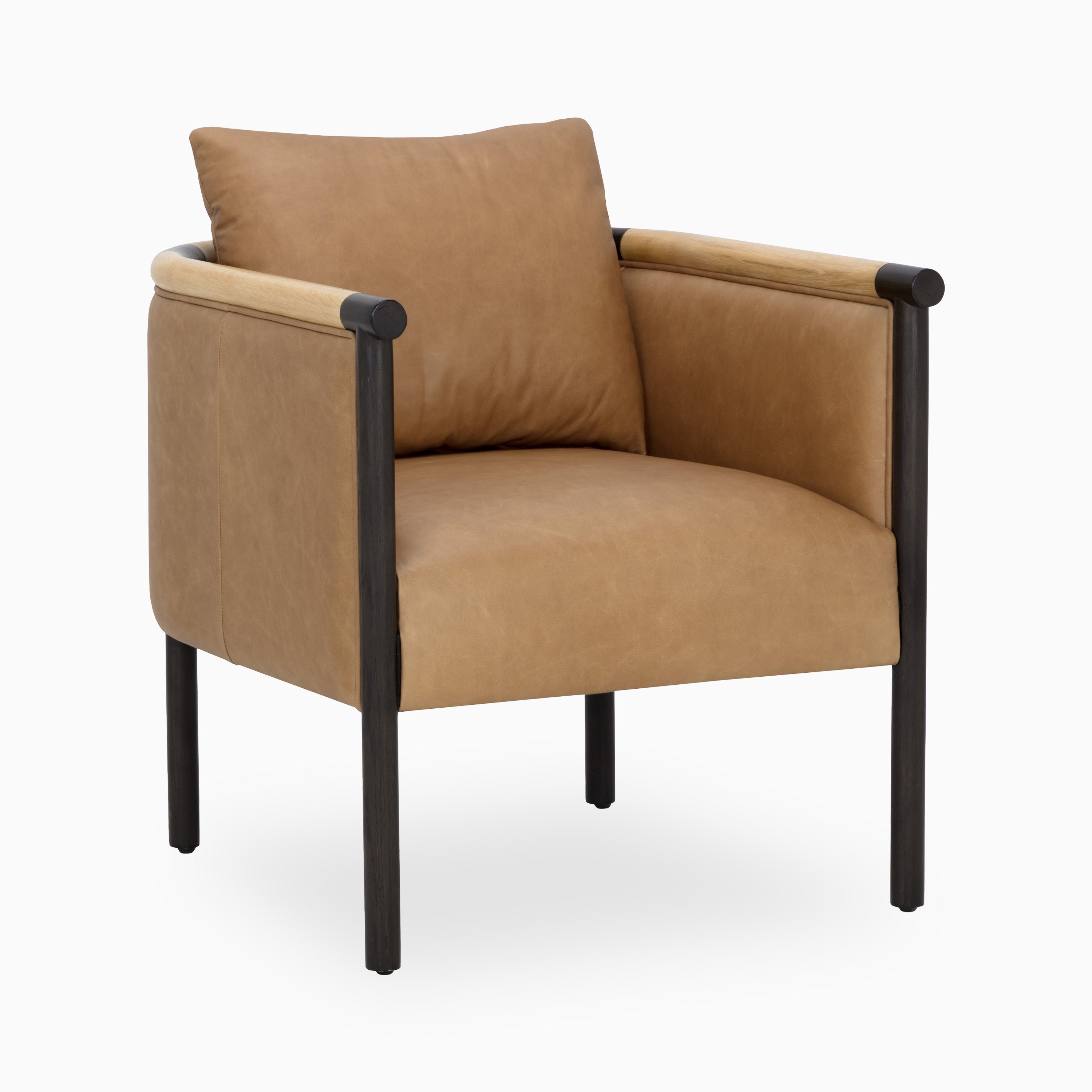 Selvarin Lounge Chair in Brown