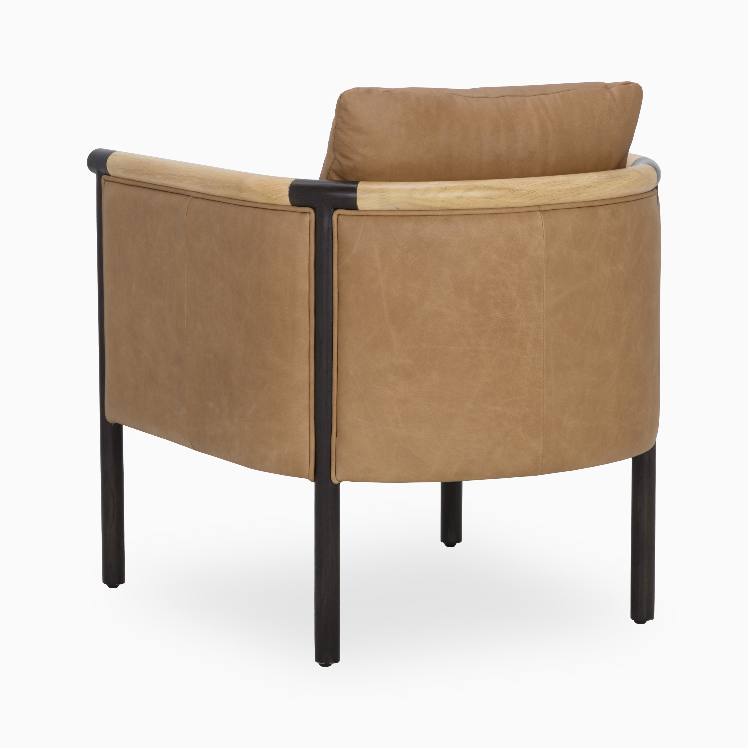 Selvarin Lounge Chair in Brown