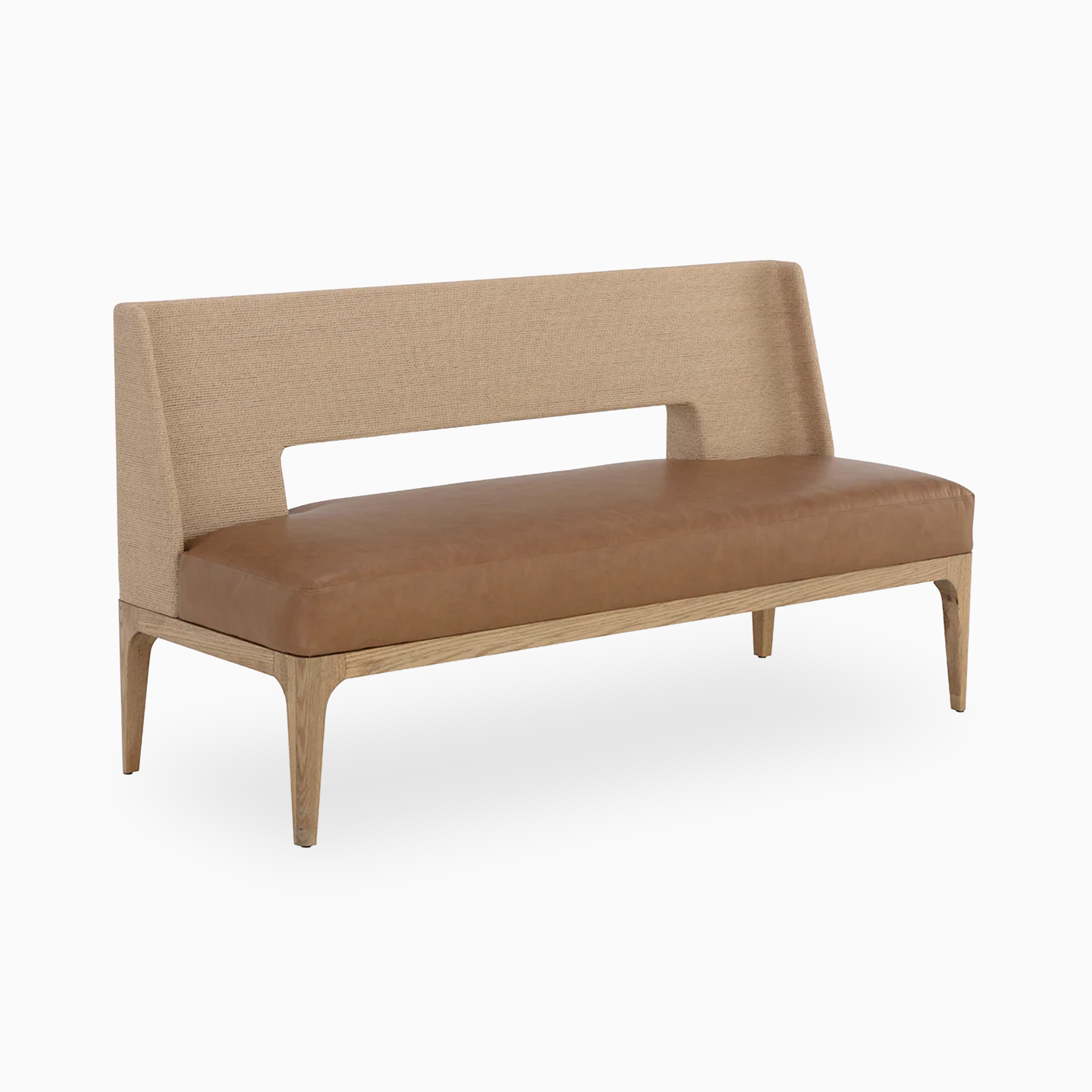 Corvello Banquette in Brown