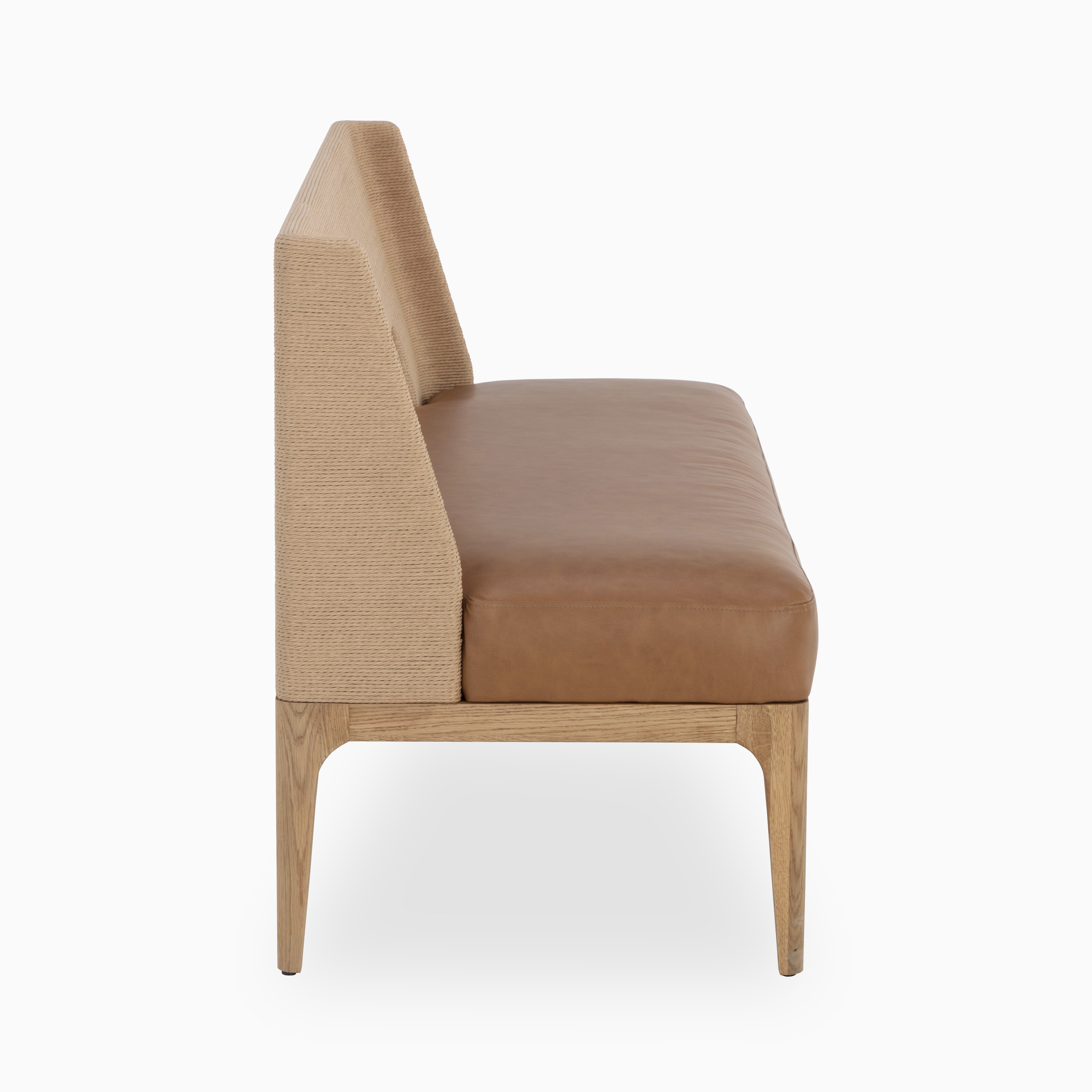 Corvello Banquette in Brown