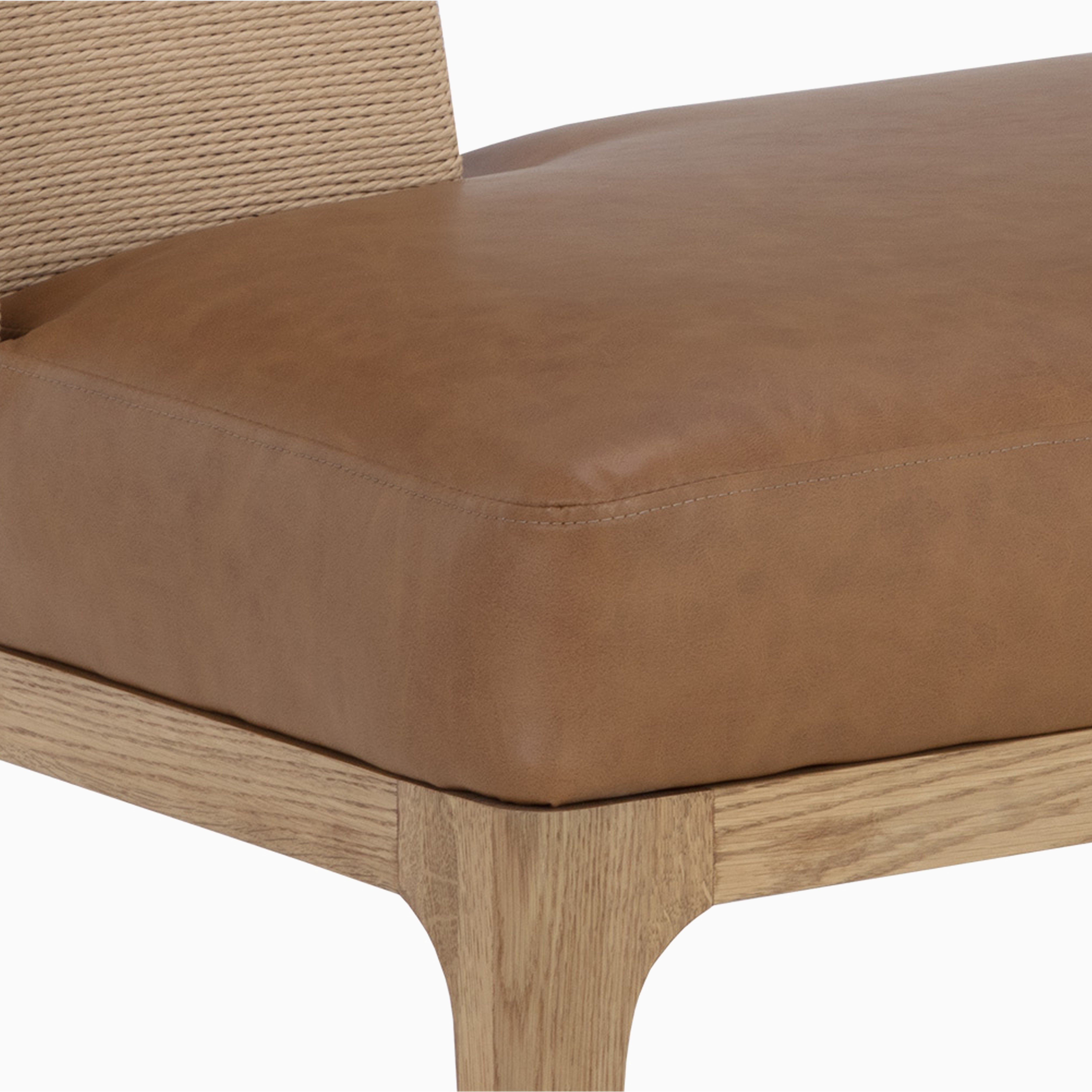 Corvello Banquette in Brown