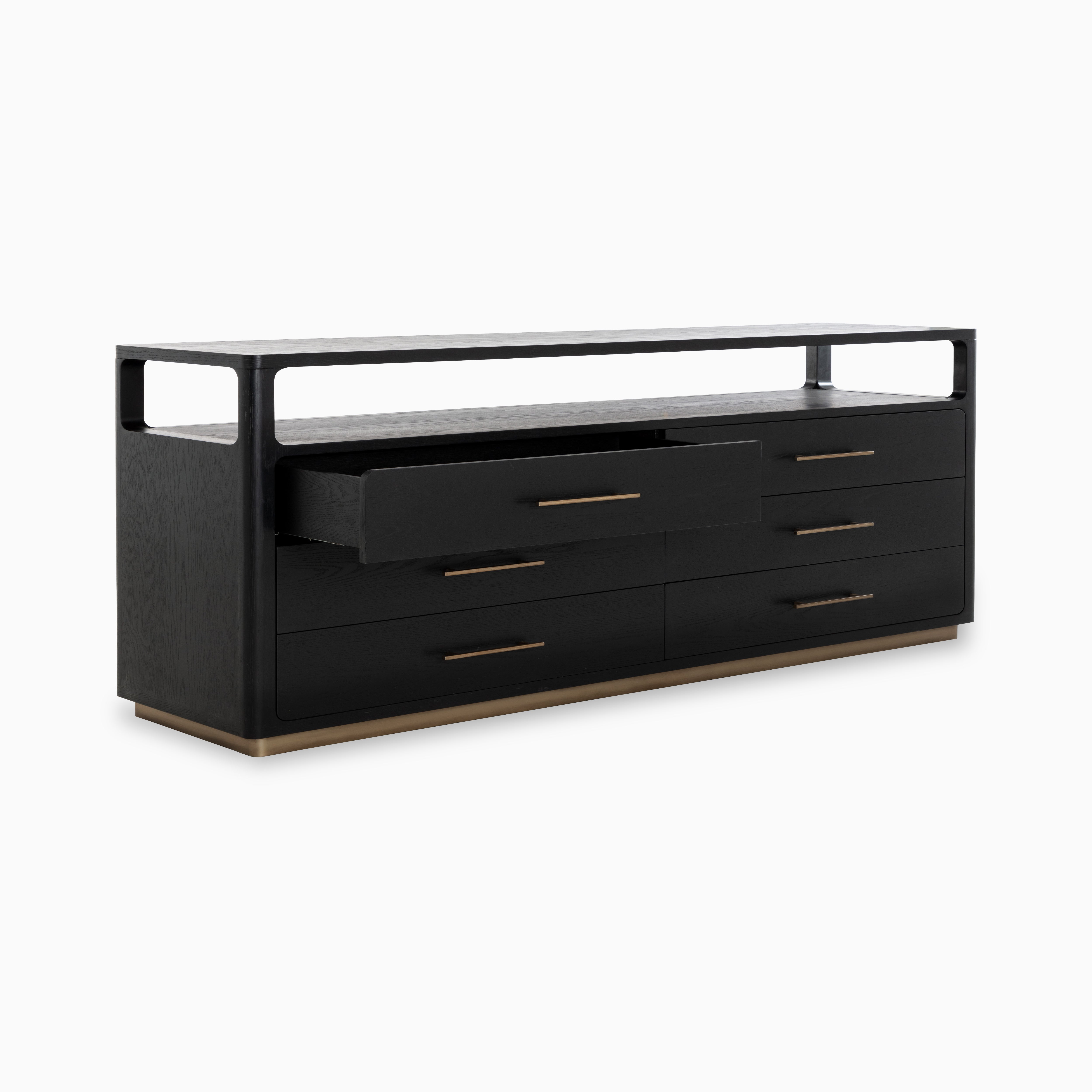 Selvario Dresser in Black