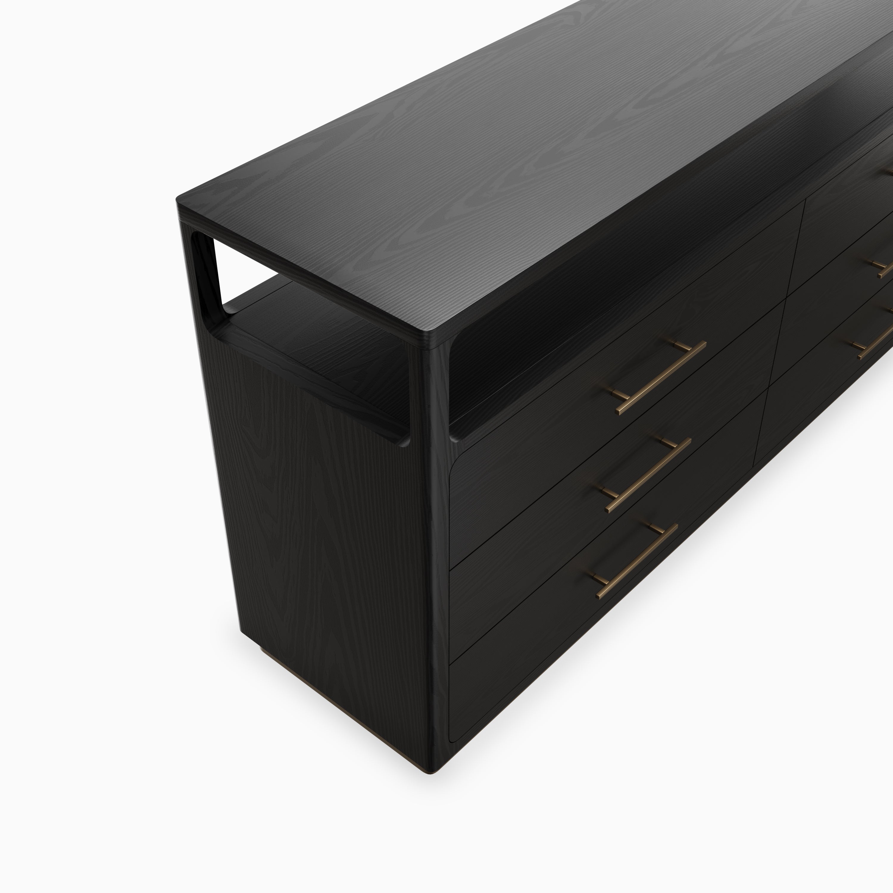 Selvario Dresser in Black