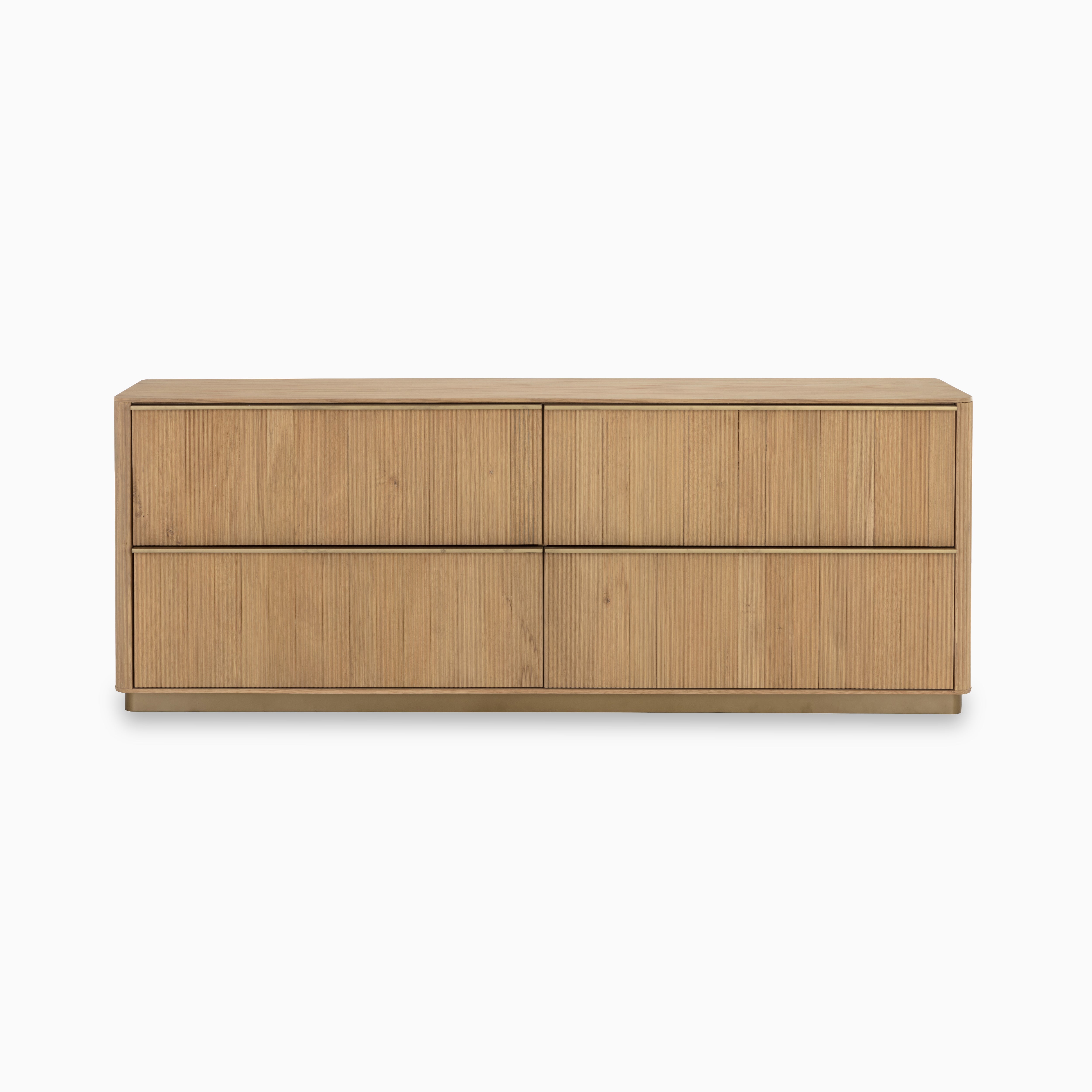 Arvellan Dresser in Rustic Oak