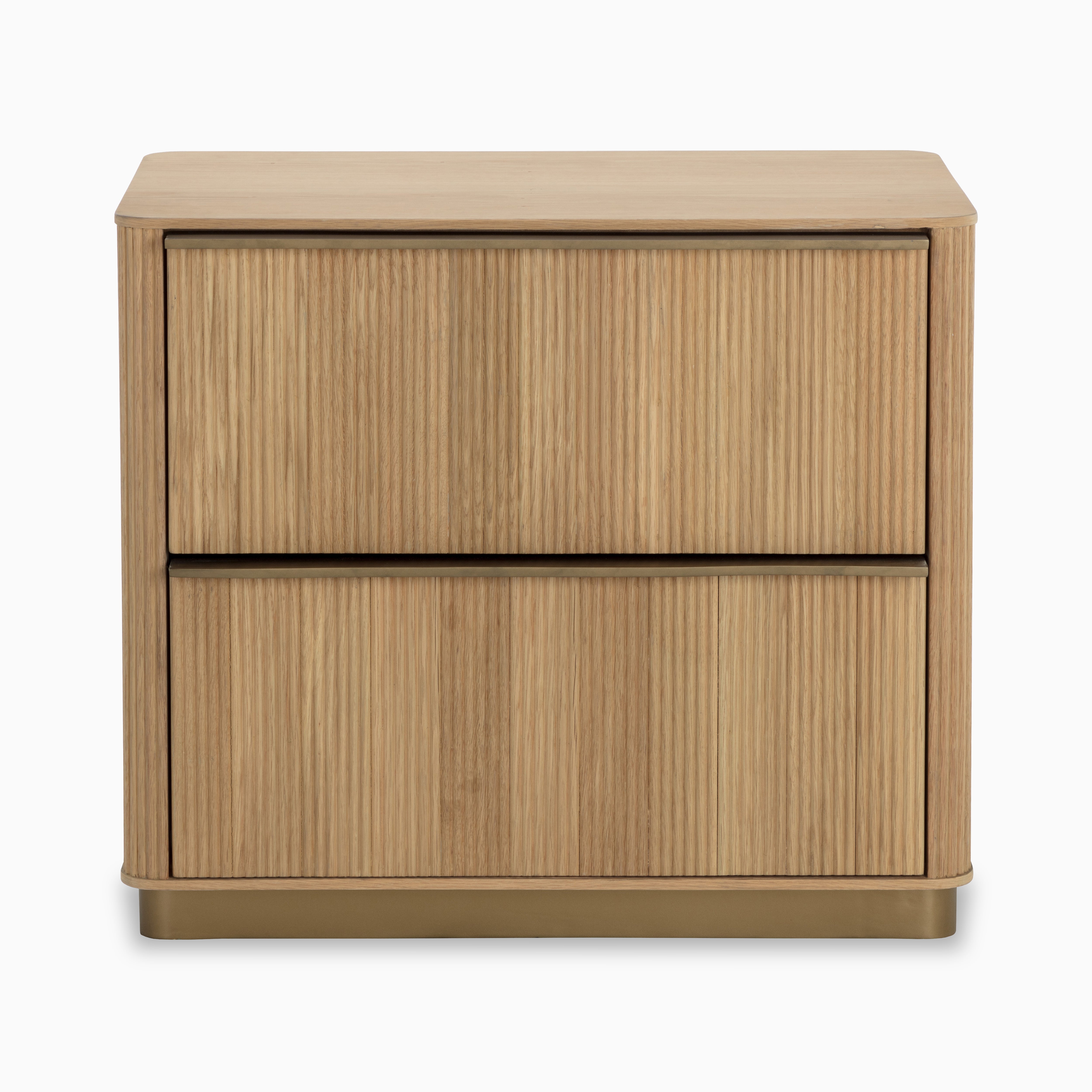 Arvane Nightstand in Rustic Oak