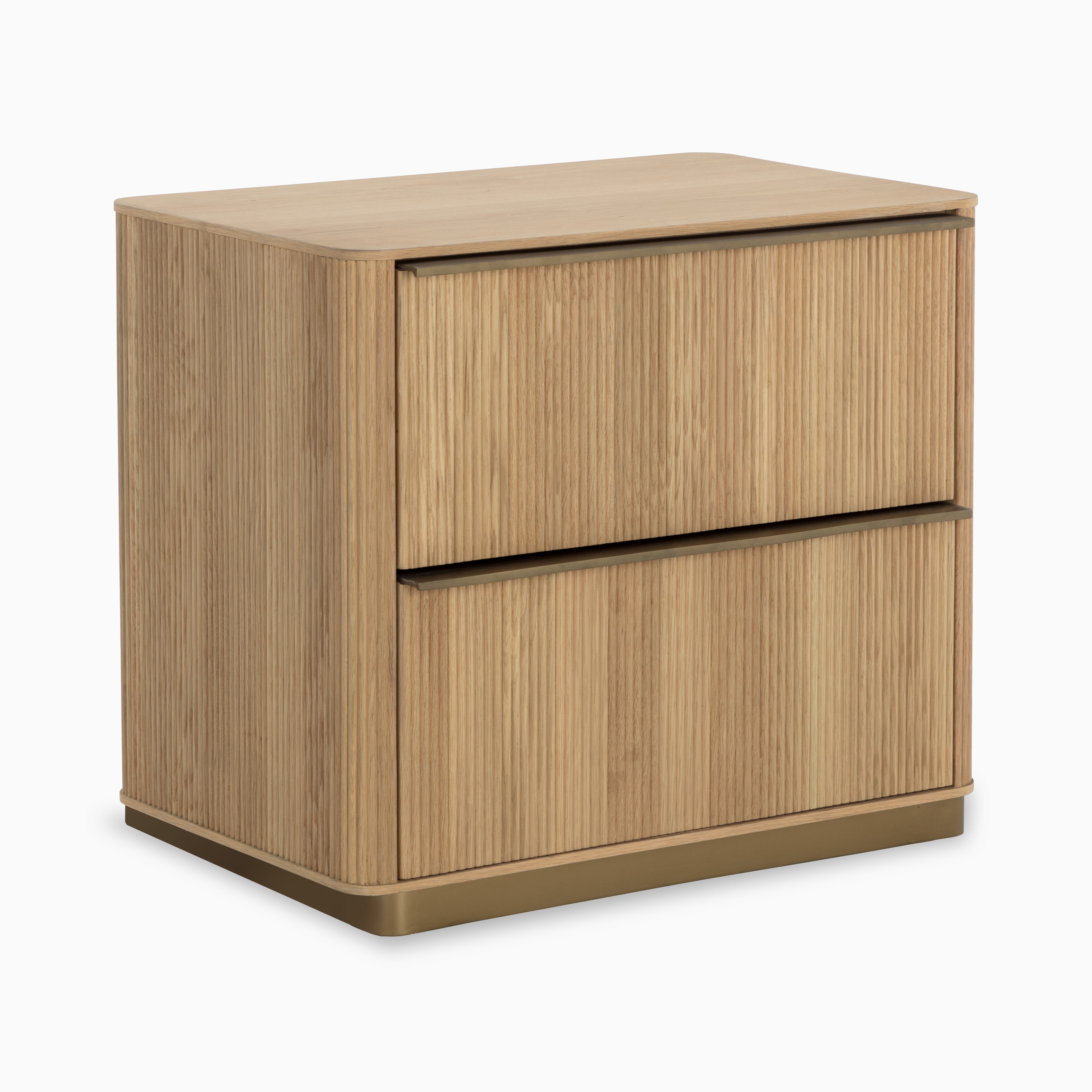 Arvane Nightstand in Rustic Oak