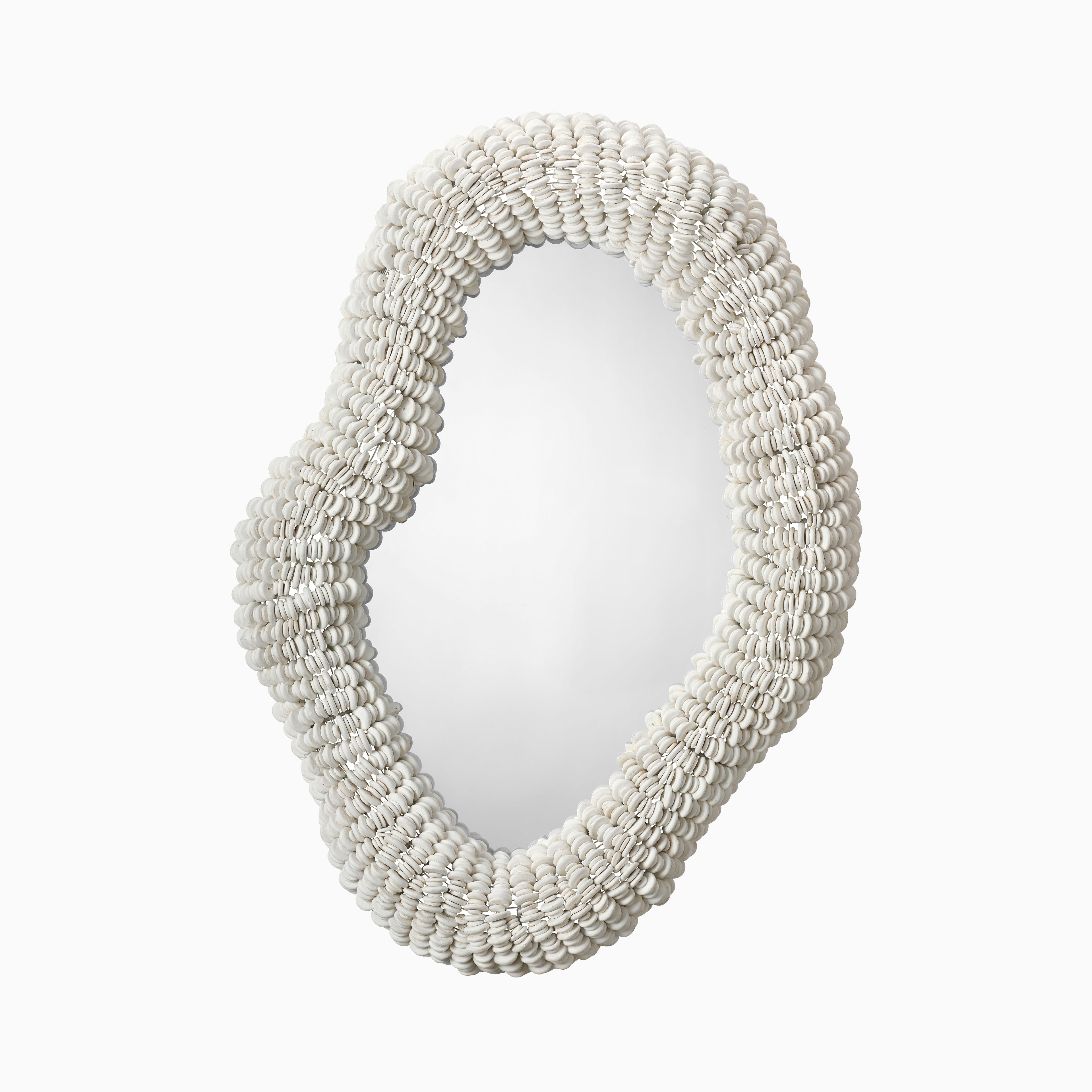 Aloura Mirror in White