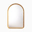Ravella Arch Mirror in Gold Leaf