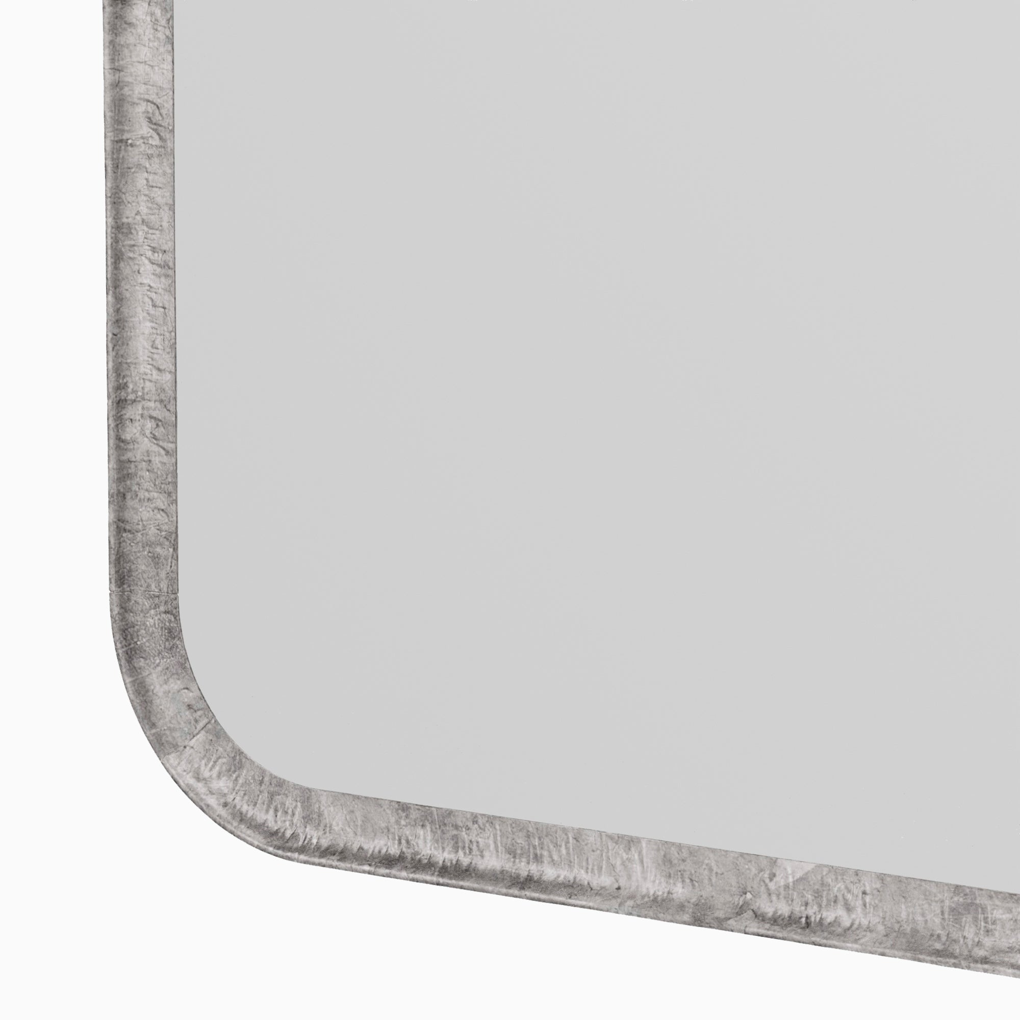 Ravella Arch Mirror in Silver Leaf