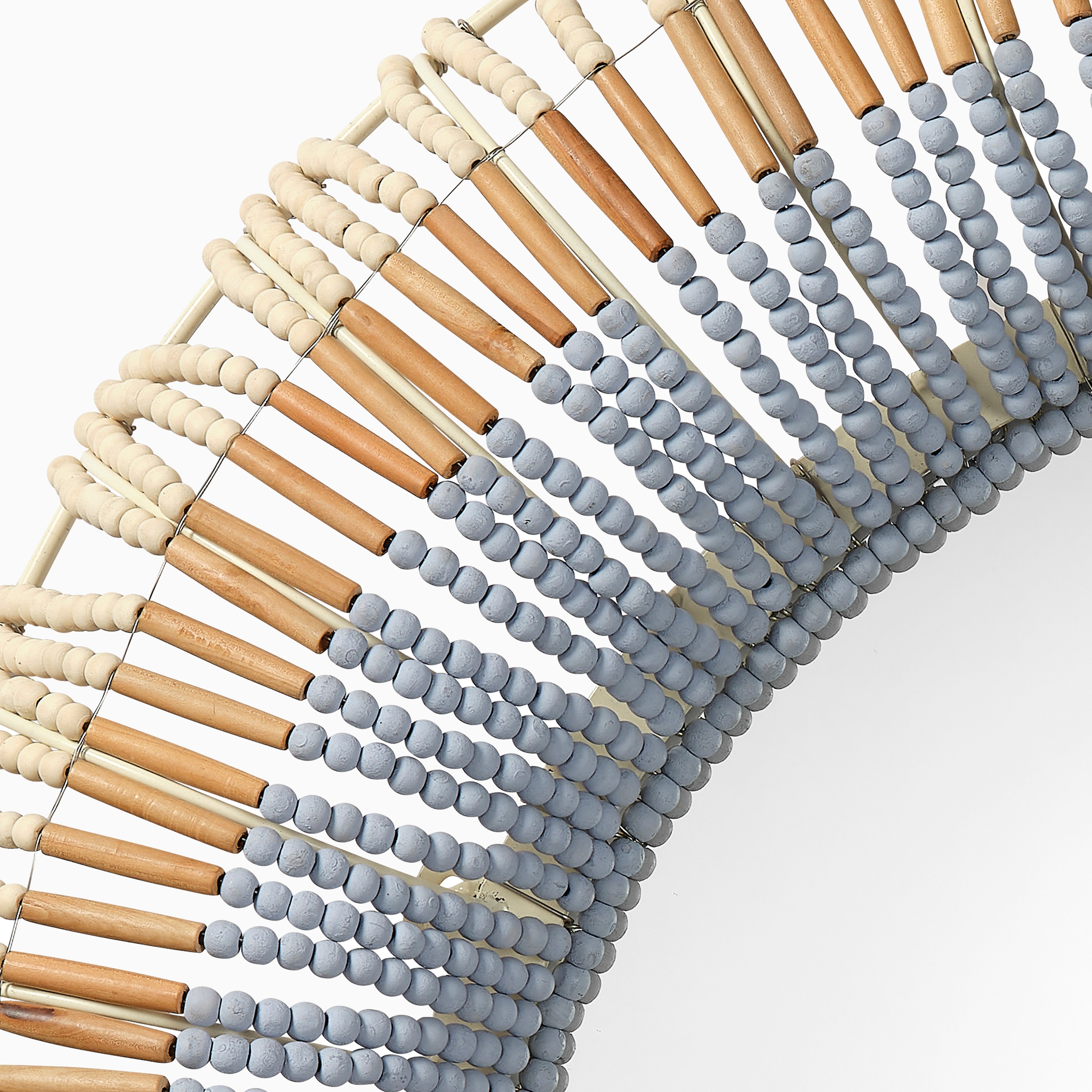 Olivienne Mirror in Natural/Blue